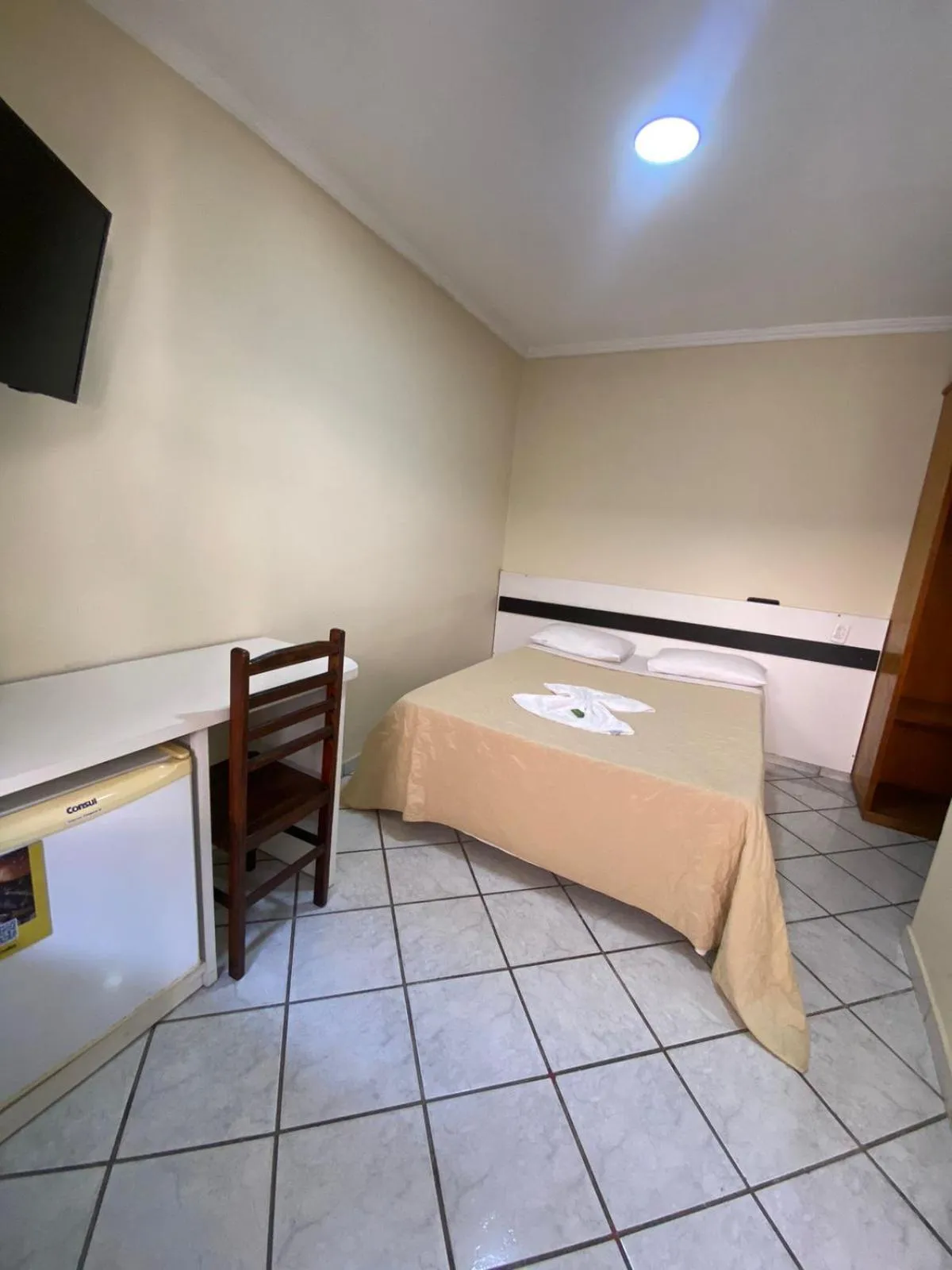 Bed in Pousada Dom Fernandes