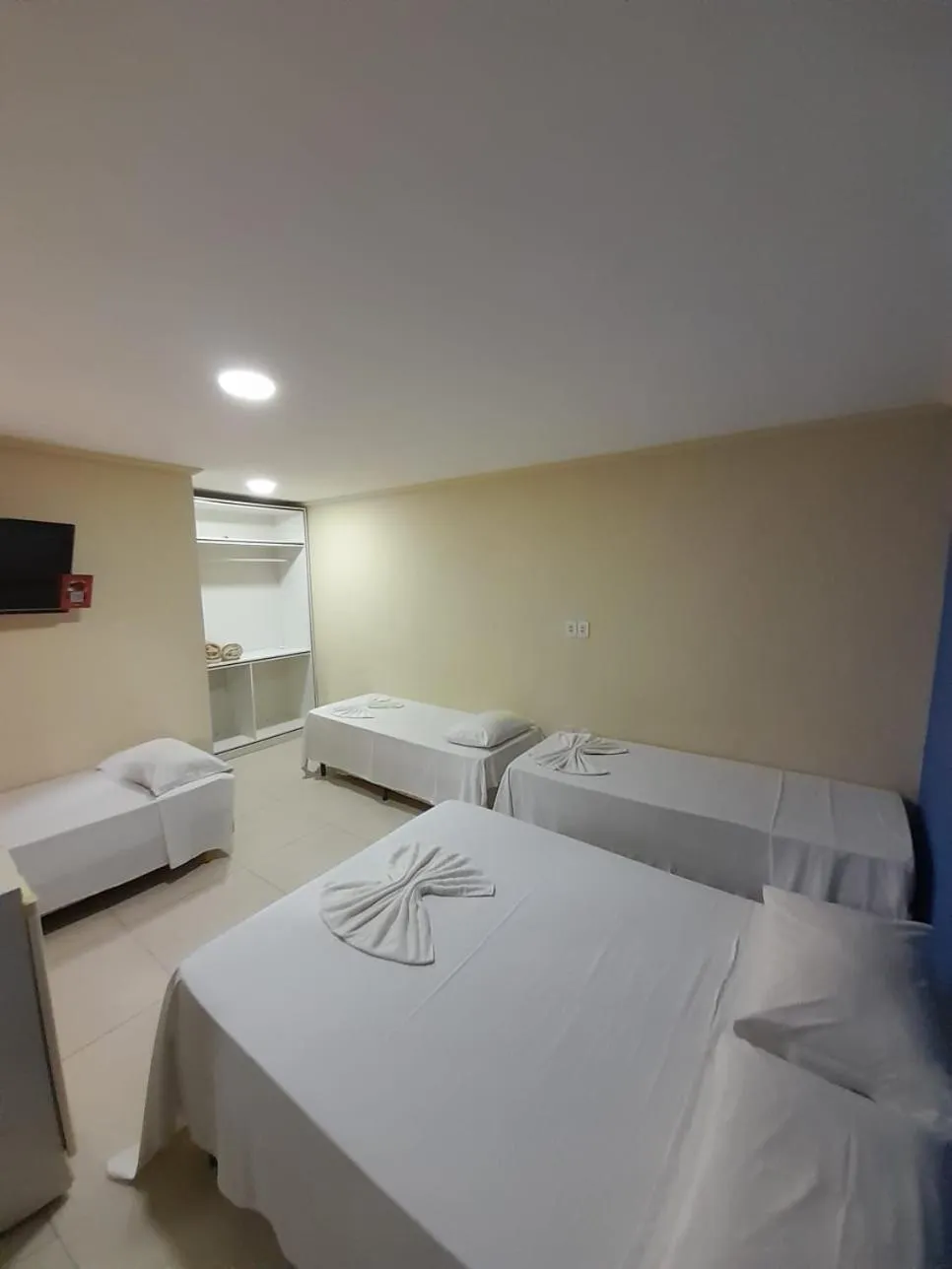 Bed in Pousada Dom Fernandes