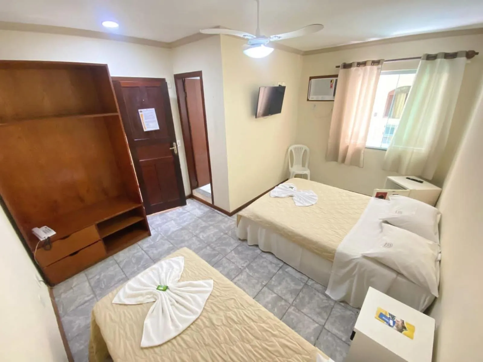 Bed in Pousada Dom Fernandes