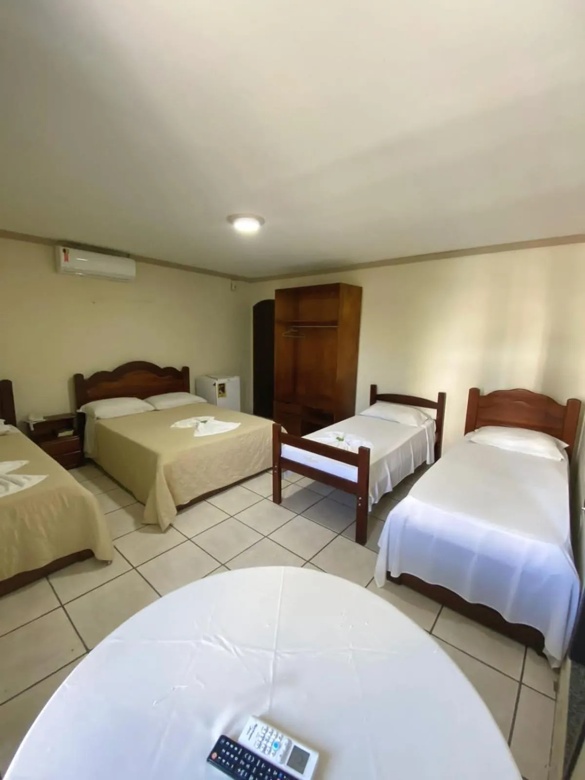 Bed in Pousada Dom Fernandes