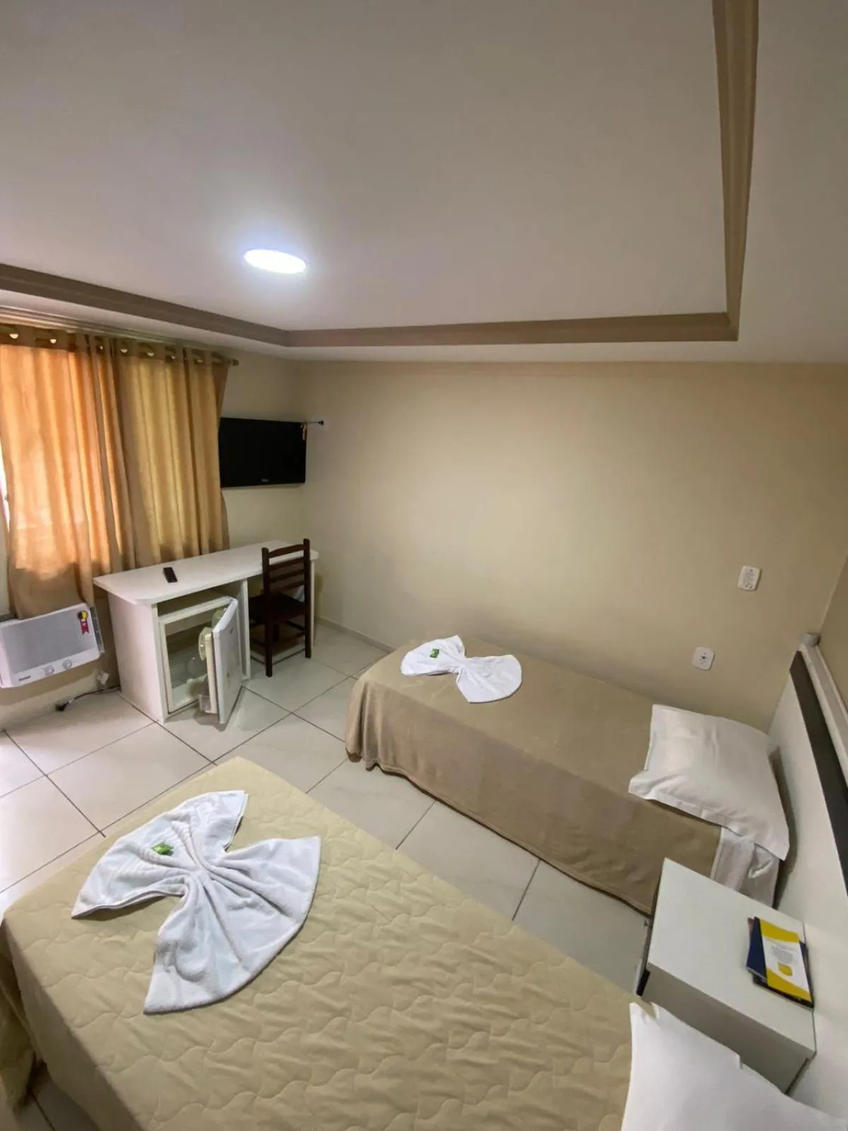 Bed in Pousada Dom Fernandes