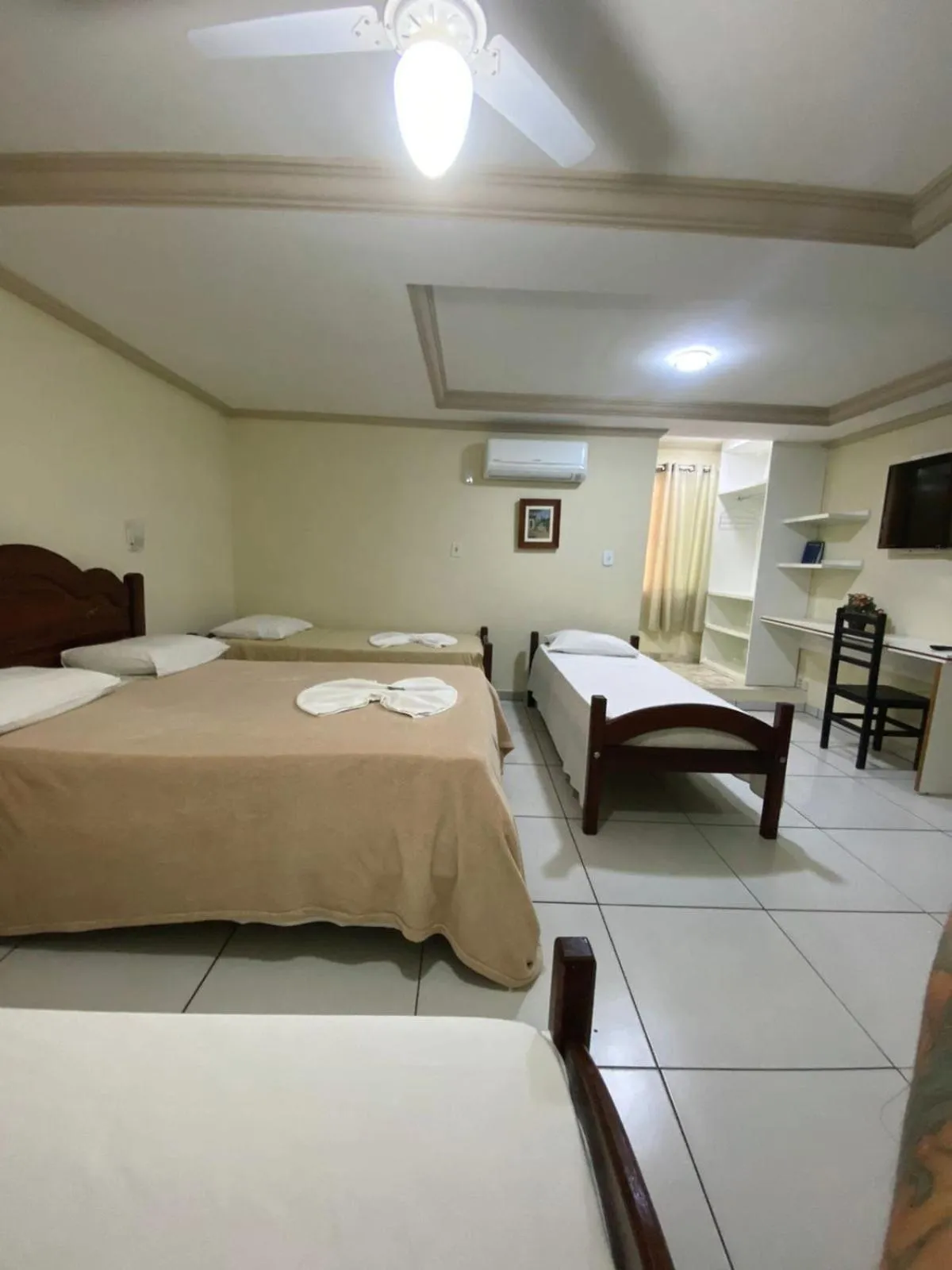 Bed in Pousada Dom Fernandes