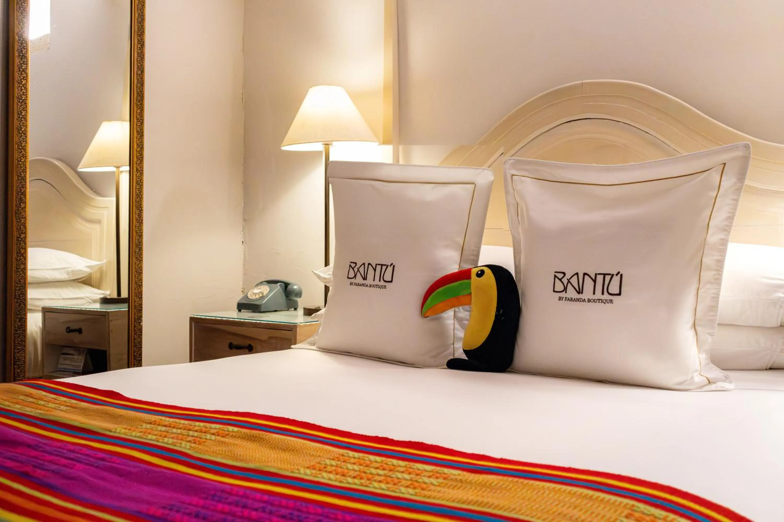 Bed in Hotel Bantu by Faranda Boutique, a member of Radisson Individuals