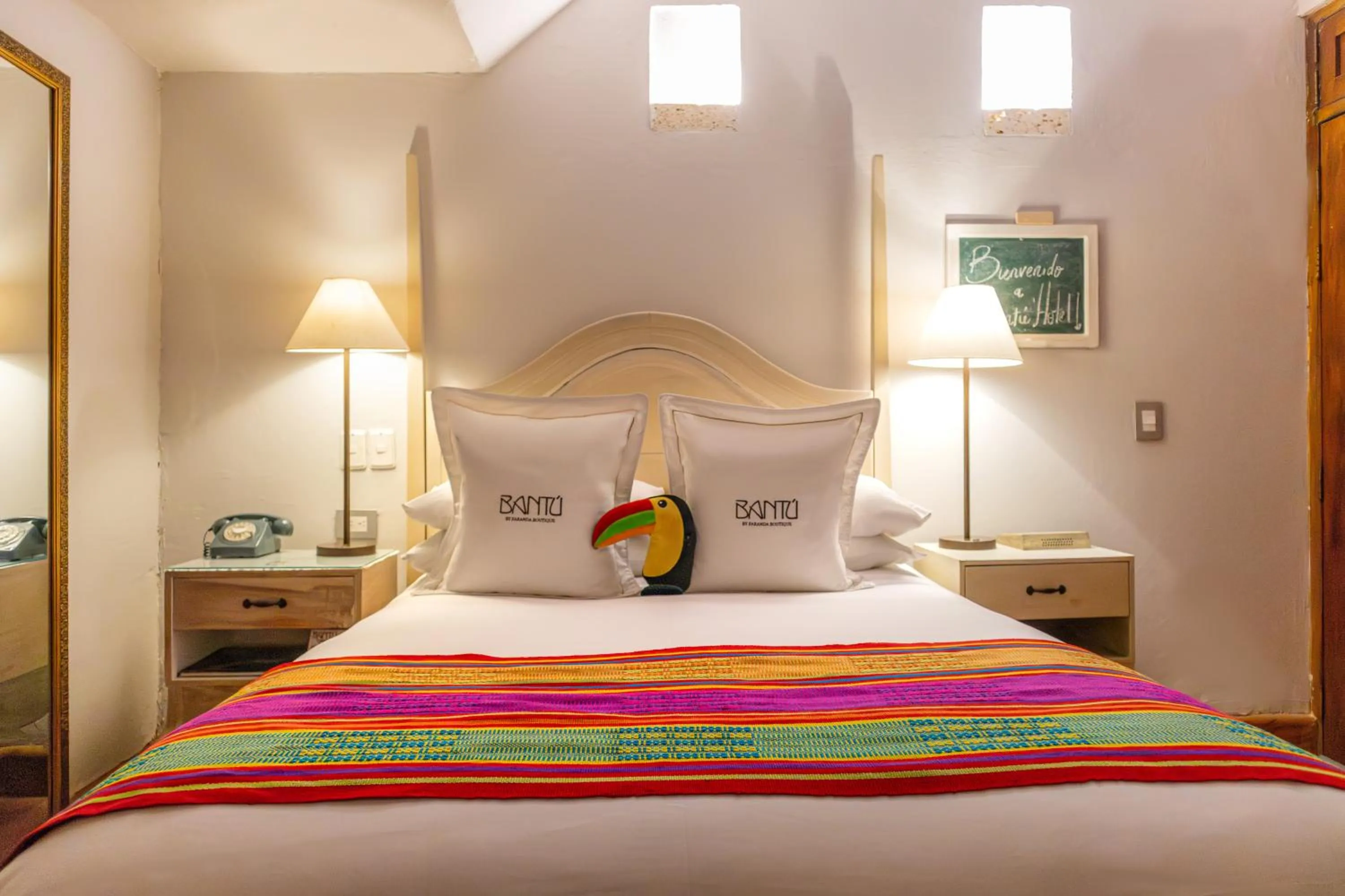 Bed in Hotel Bantu by Faranda Boutique, a member of Radisson Individuals