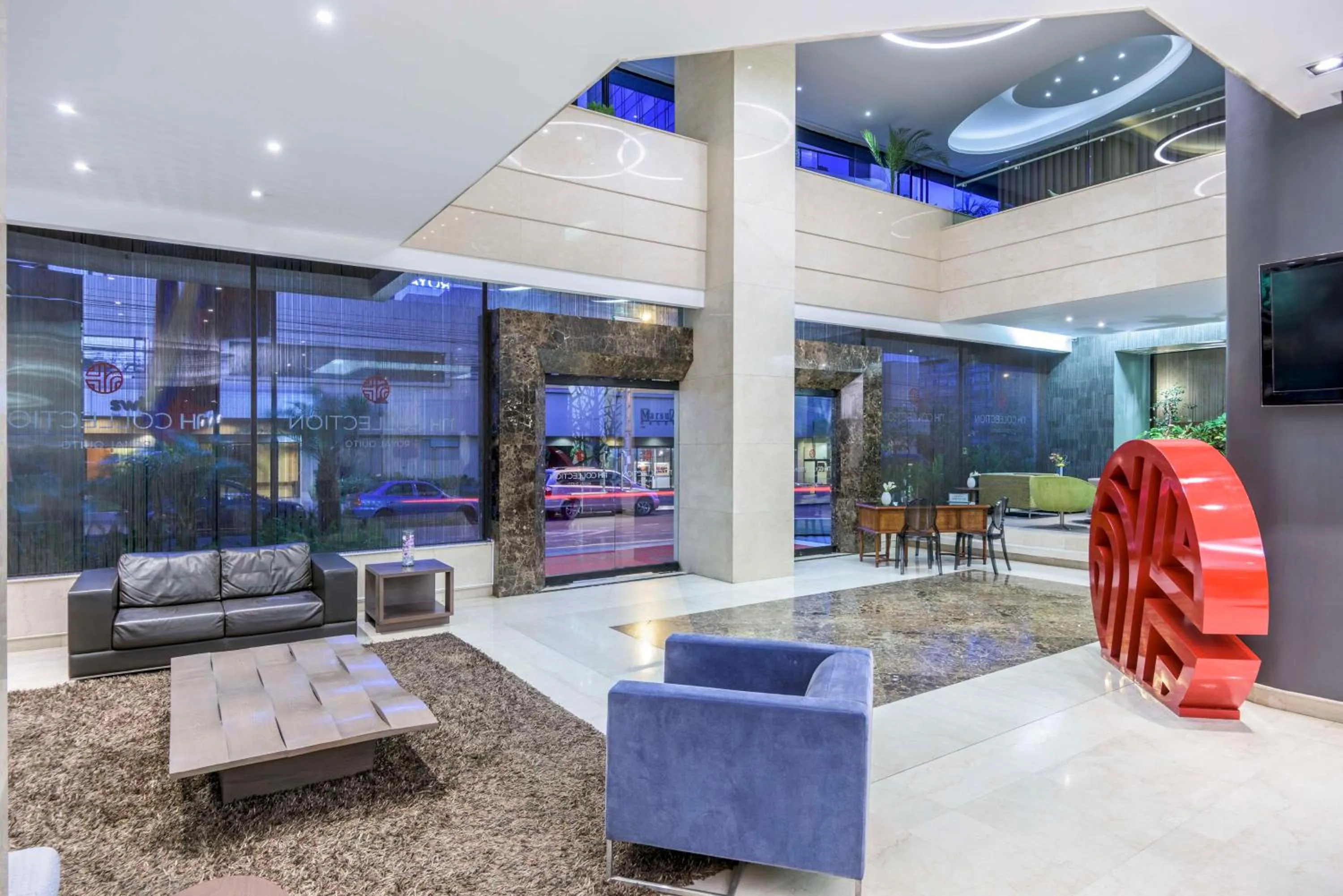 Lobby or reception in NH Collection Quito Royal