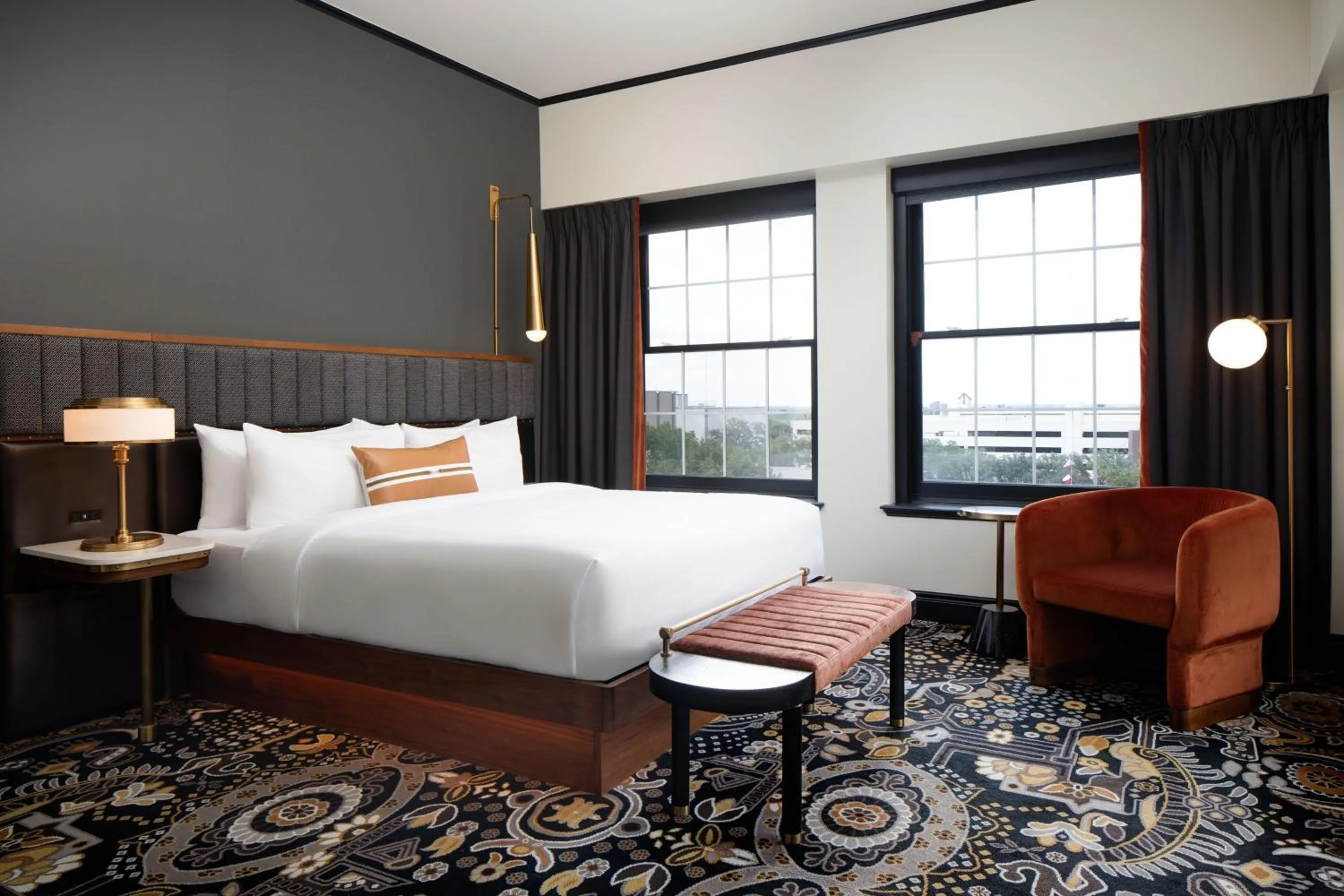 Photo of the whole room, Bed in The LaSalle Hotel, Bryan College Station, a Tribute Portfolio Hotel