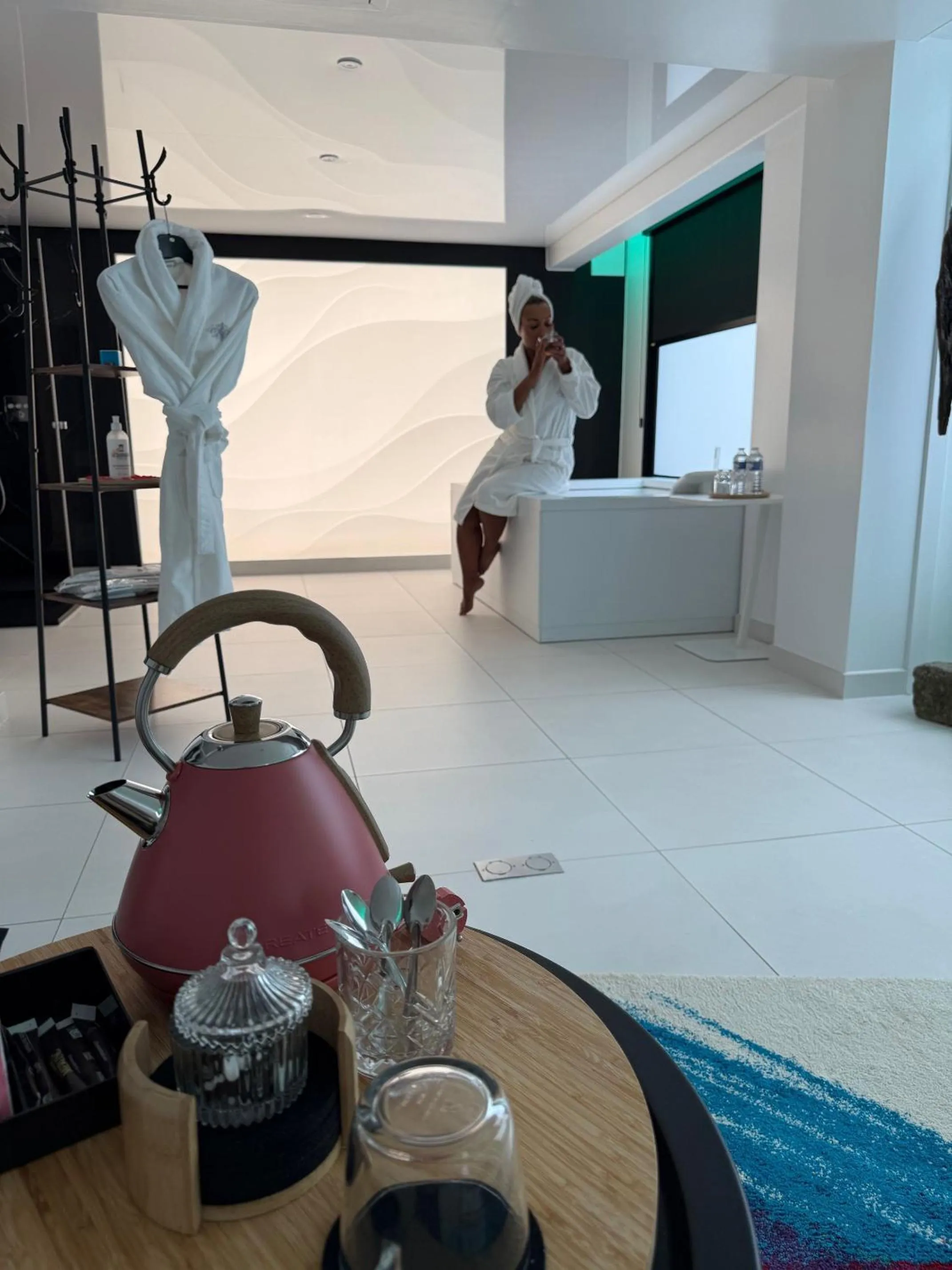 Hot Tub in Hôtel La Fabrique