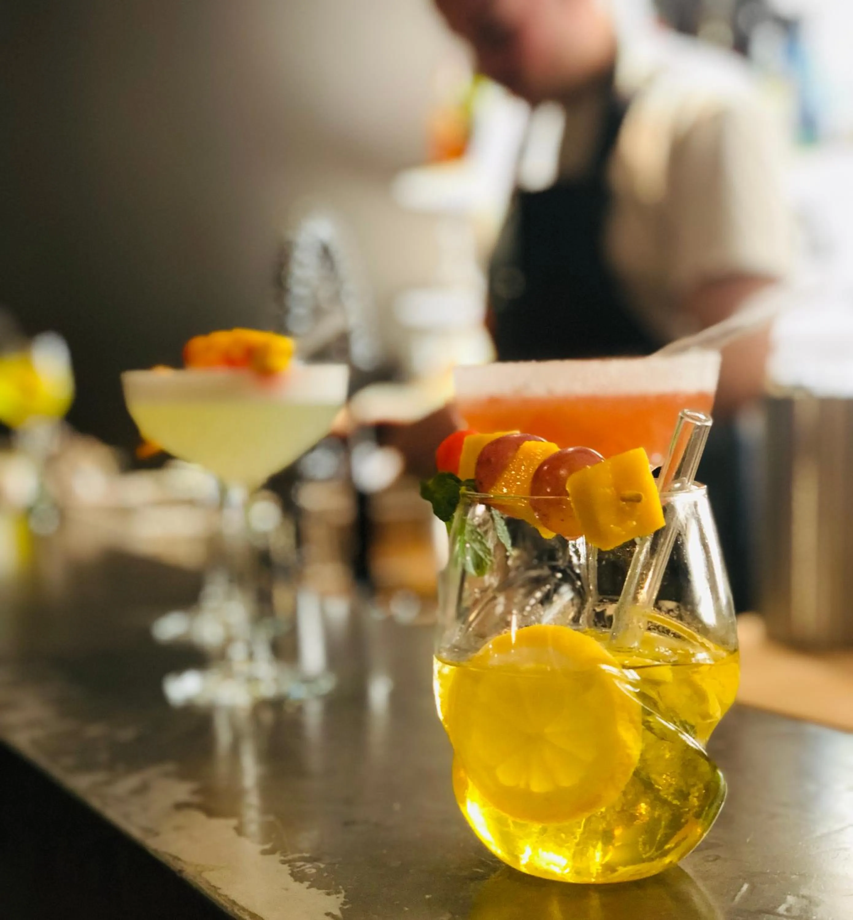 Lounge or bar in Hôtel La Fabrique