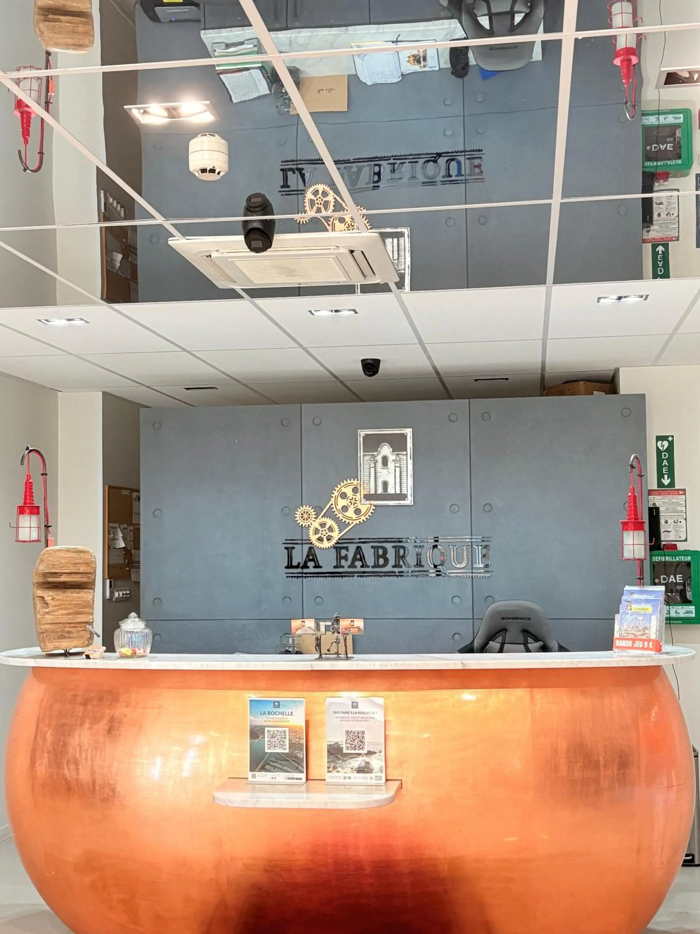 Lobby or reception in Hôtel La Fabrique