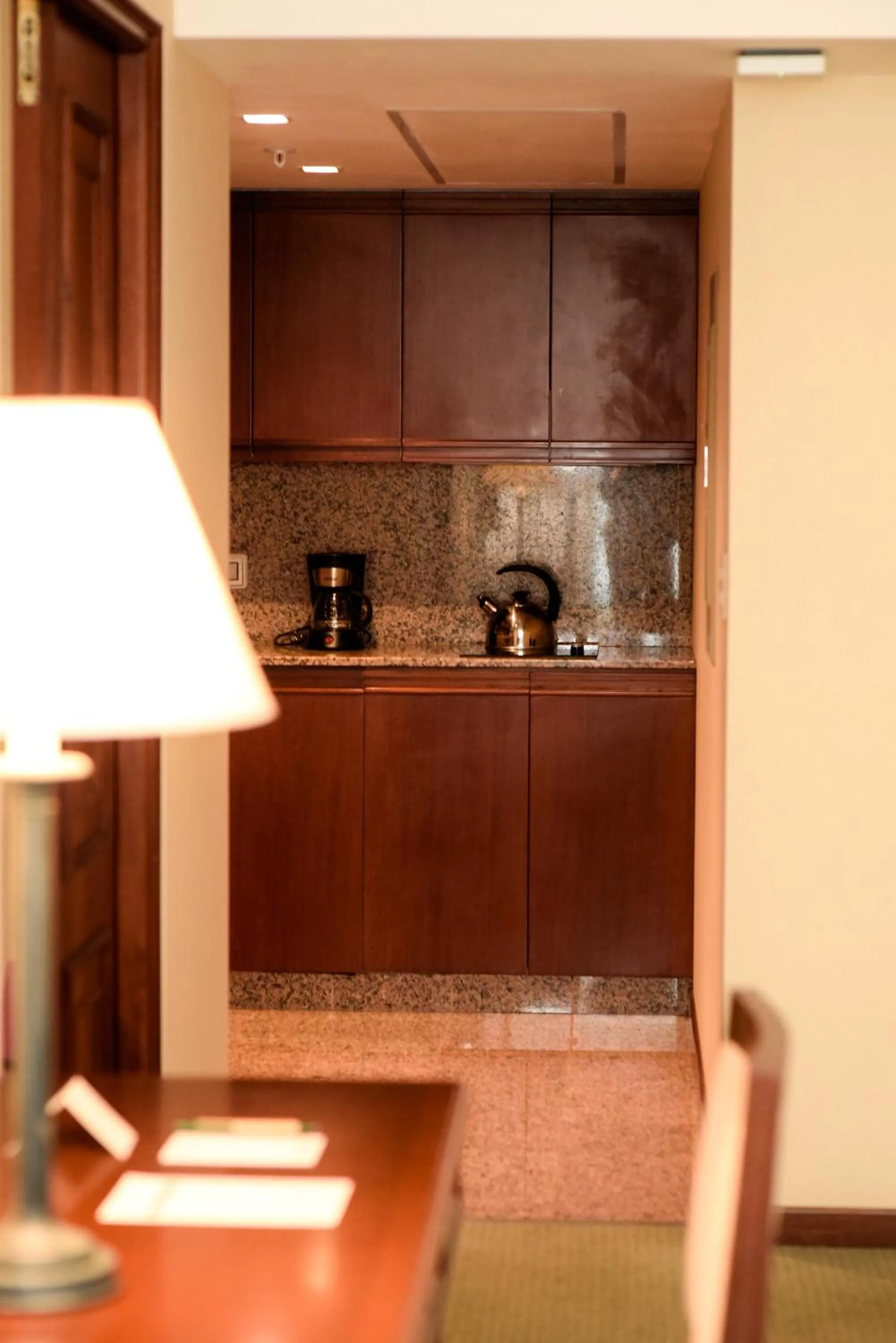 kitchen in Los Tallanes Hotel & Suites