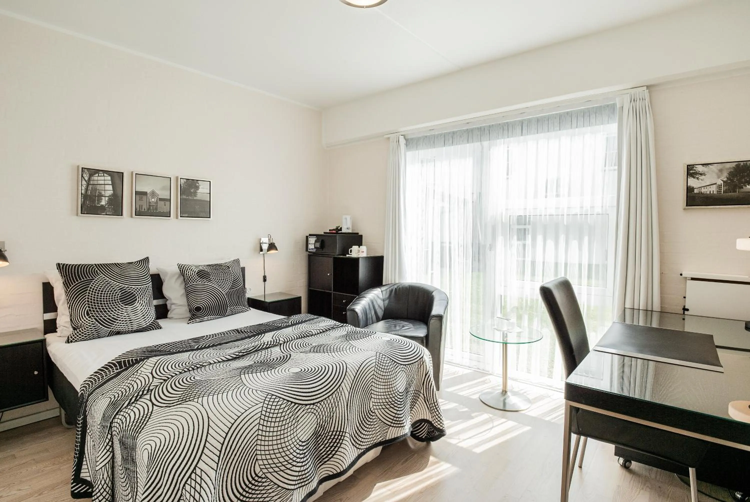 Bed in Golf Hotel Viborg