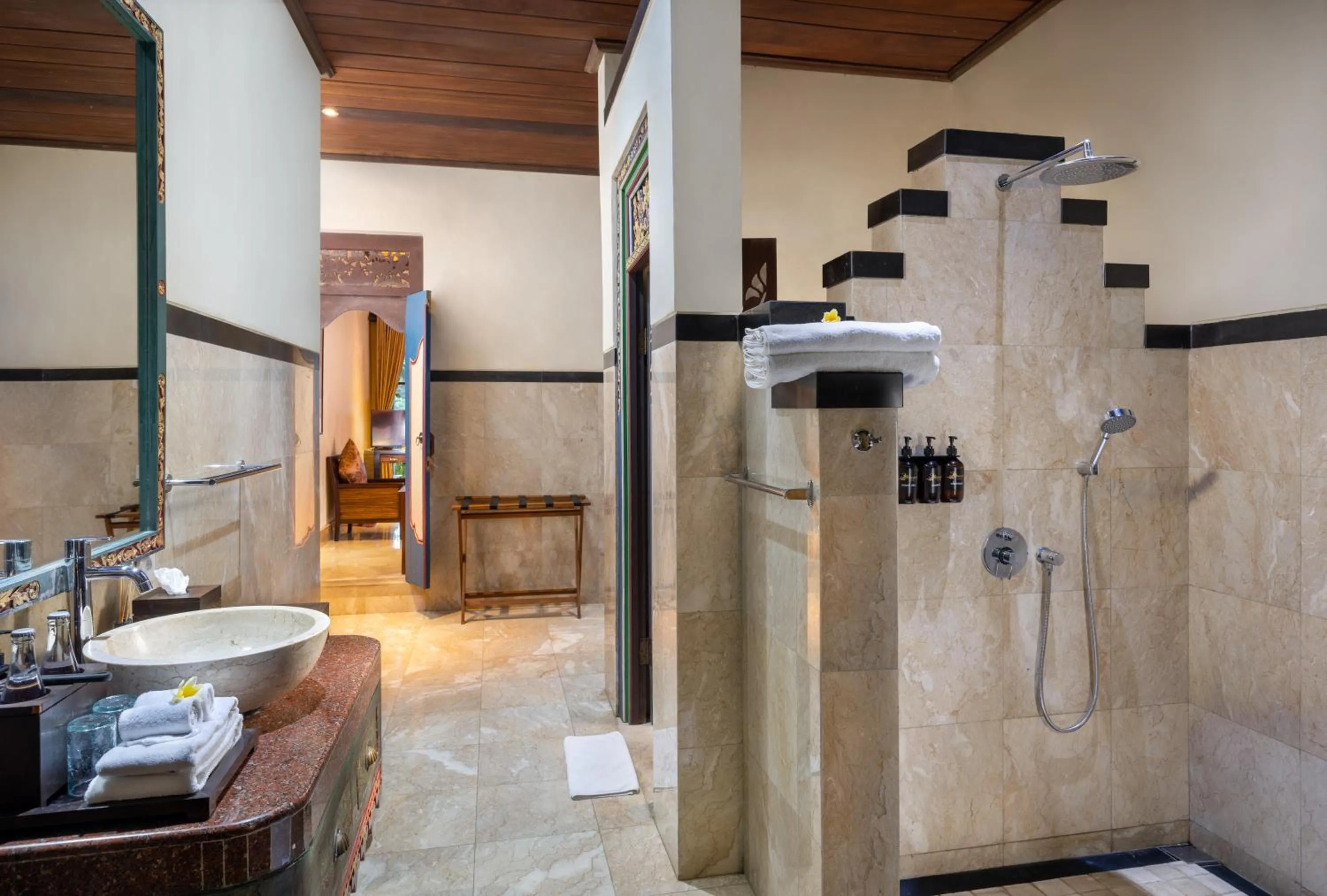 Bathroom in Bidadari Private Villas & Retreat