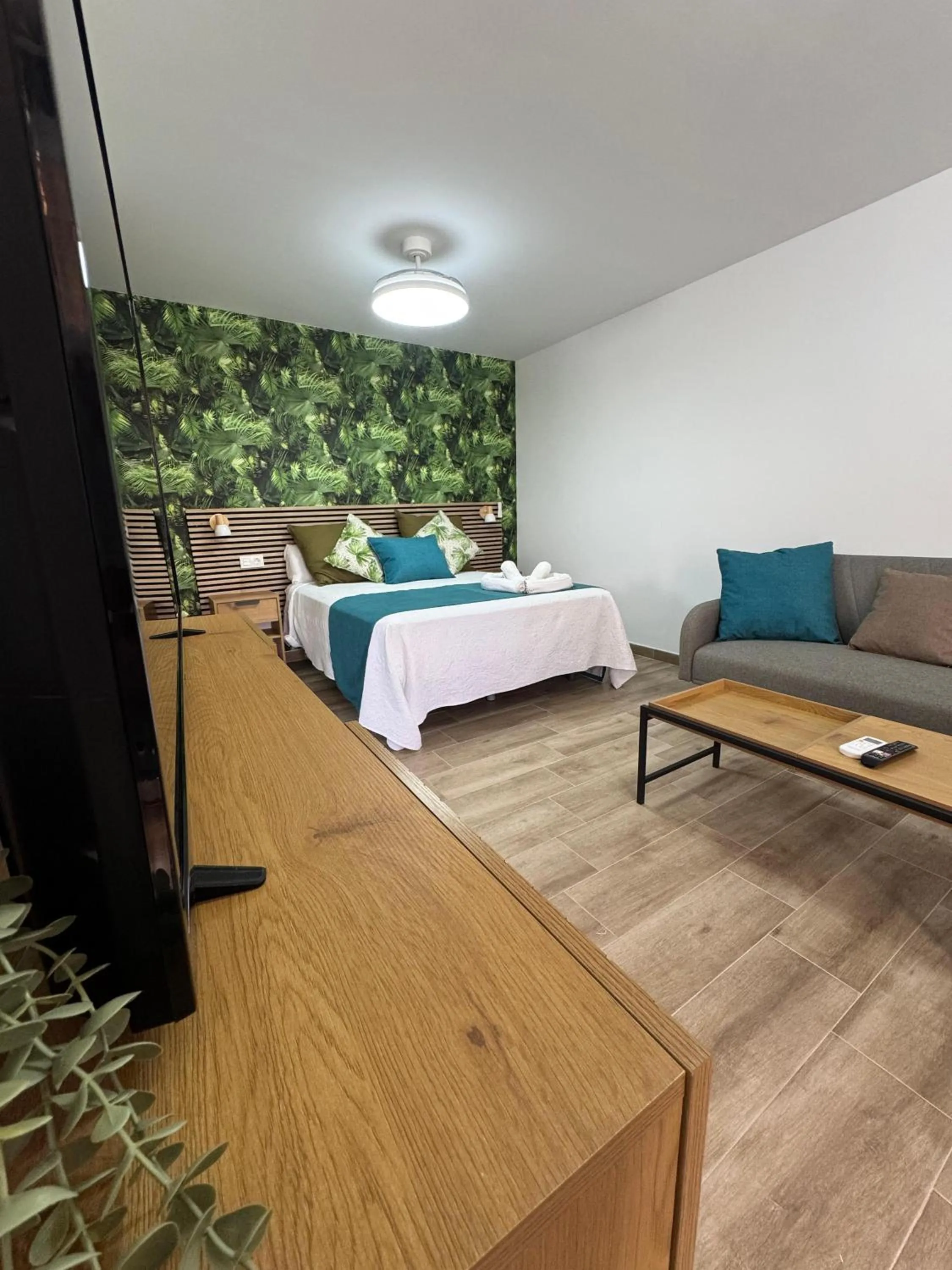 Living room, Bed in Bajondillo Beach Cozy Inns