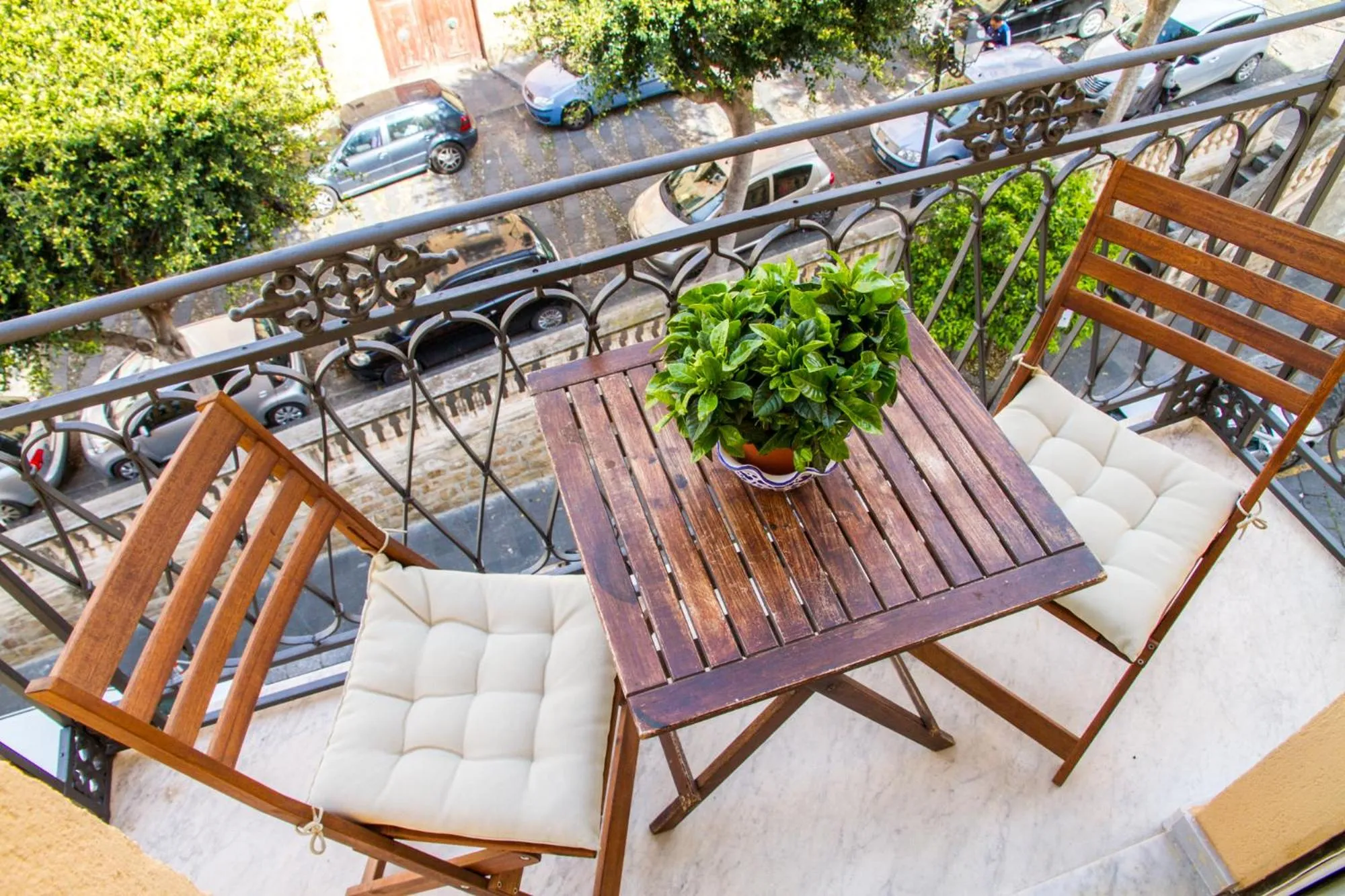 City view in B&B Cortile Umberto I