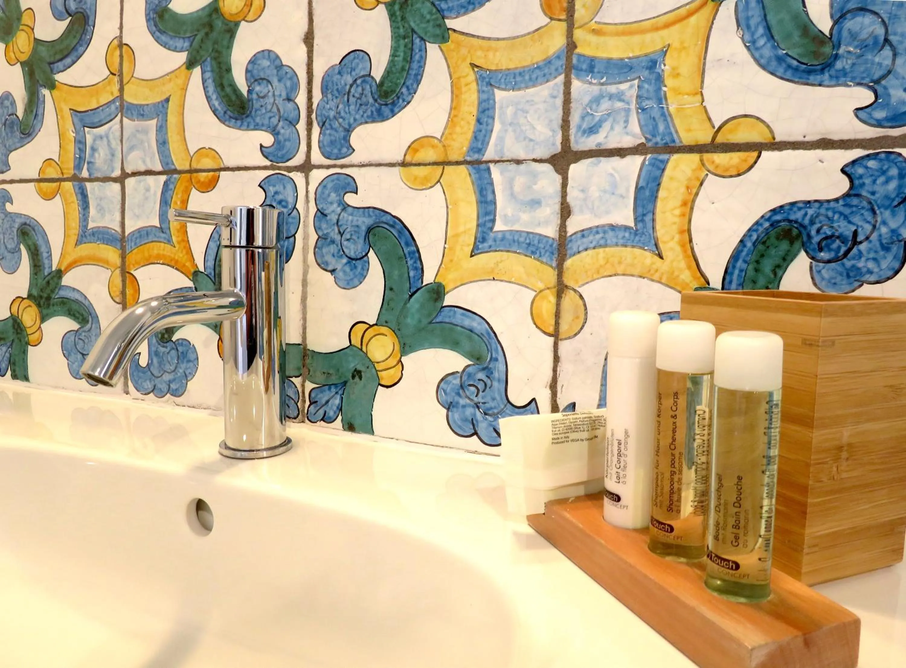 Bathroom in B&B Cortile Umberto I