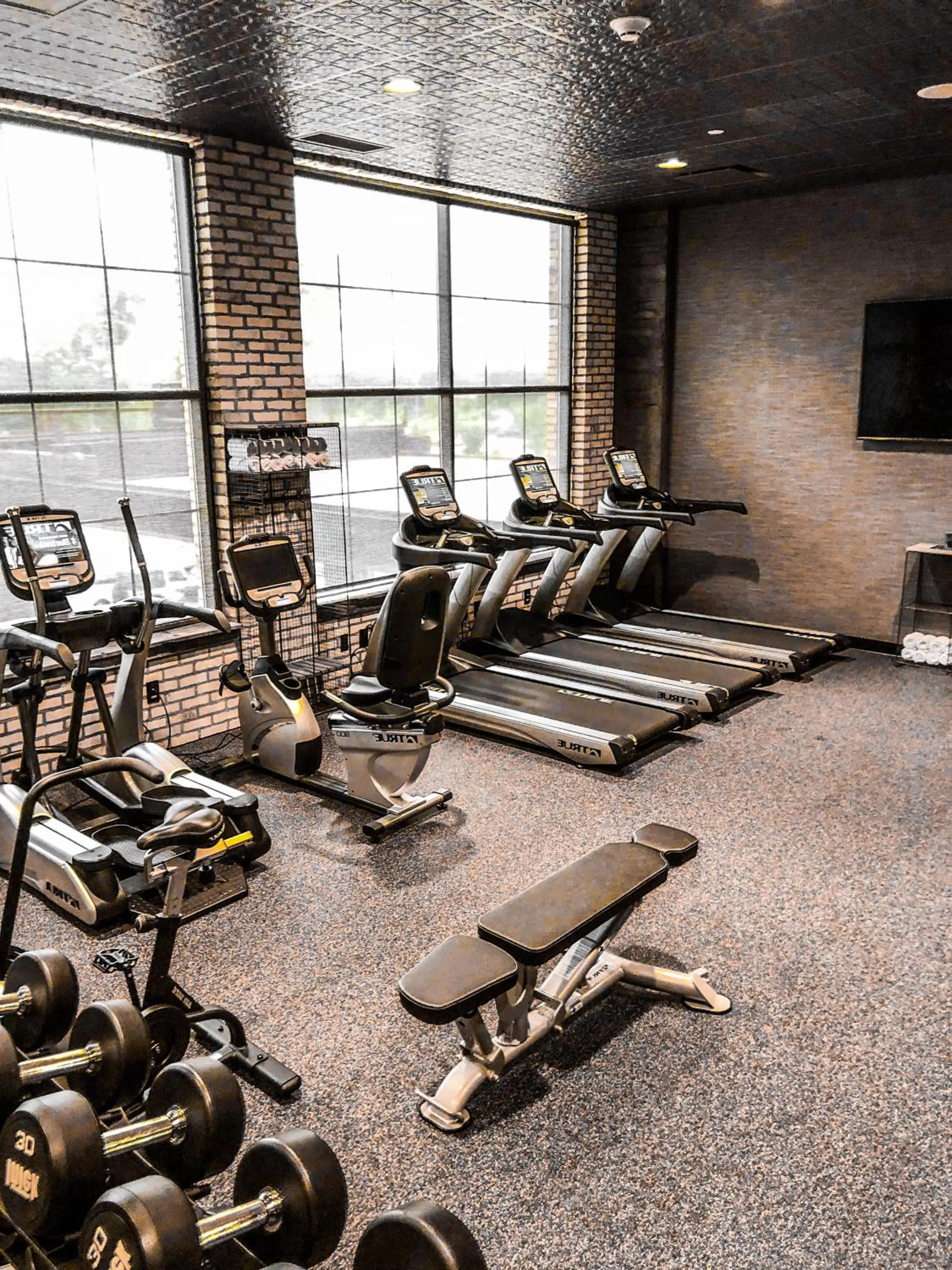 Fitness centre/facilities in Ironworks Hotel Indy