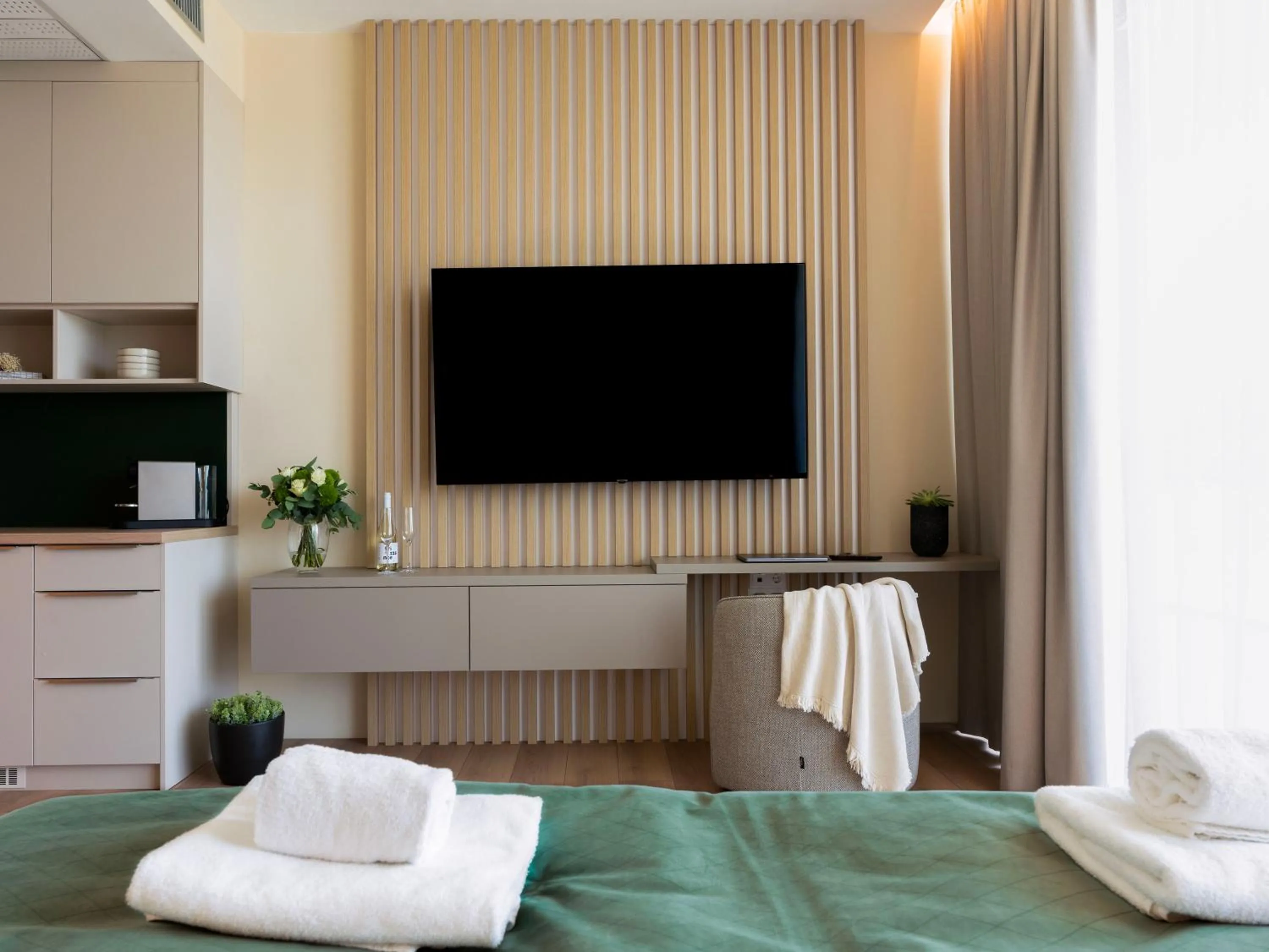 Bed in Zala Springs Golf Resort