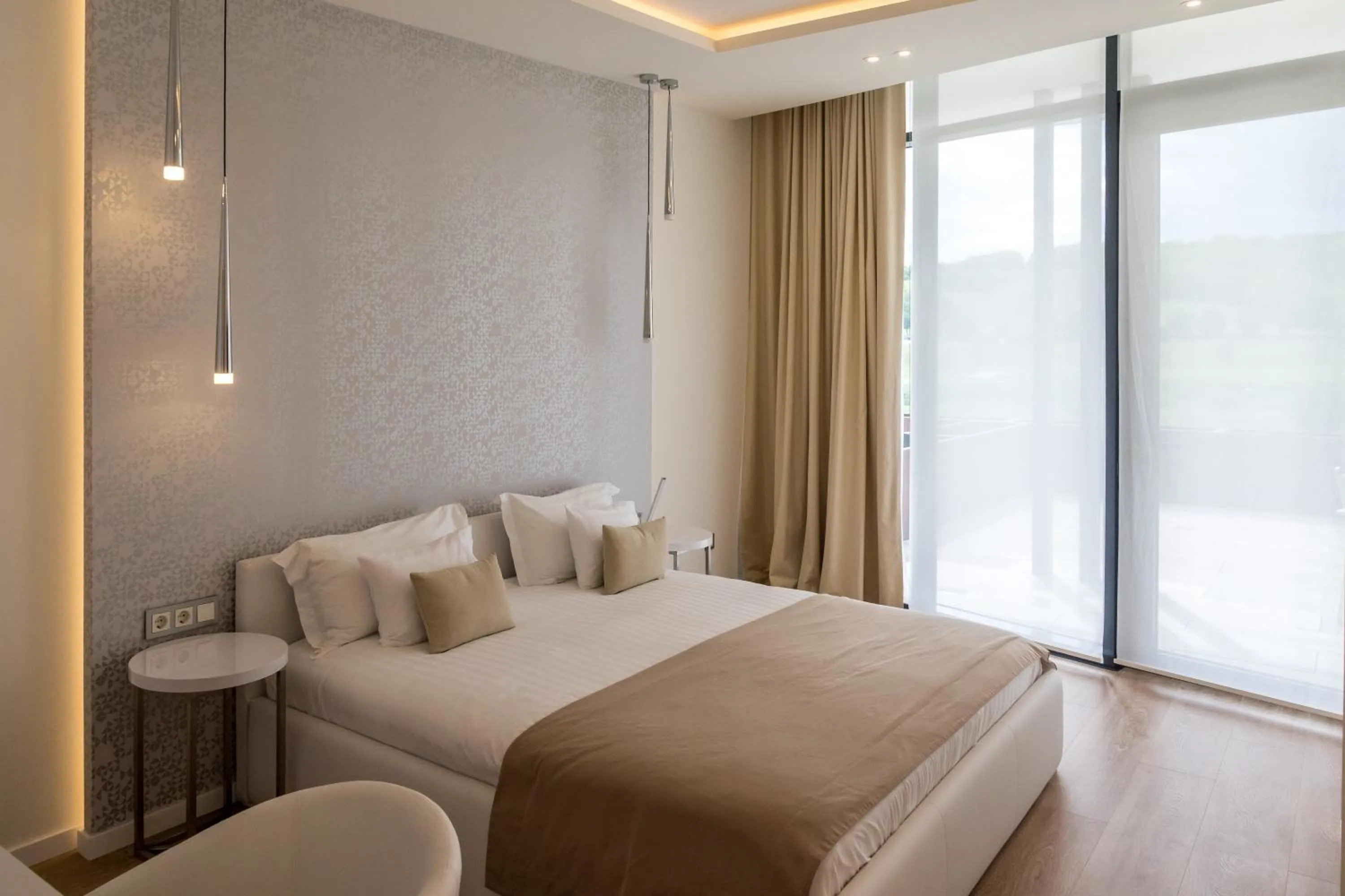 Bed in Zala Springs Golf Resort