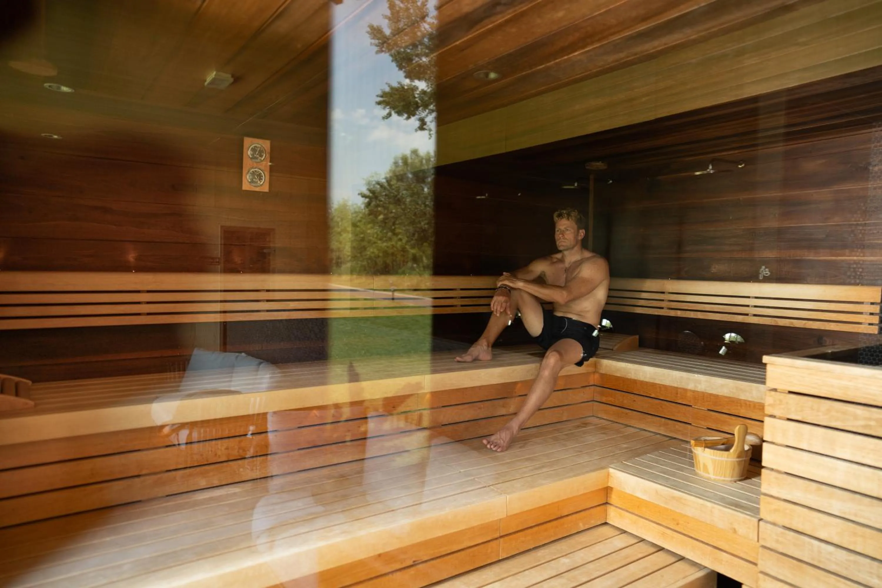 Sauna in Zala Springs Health & Golf Resort