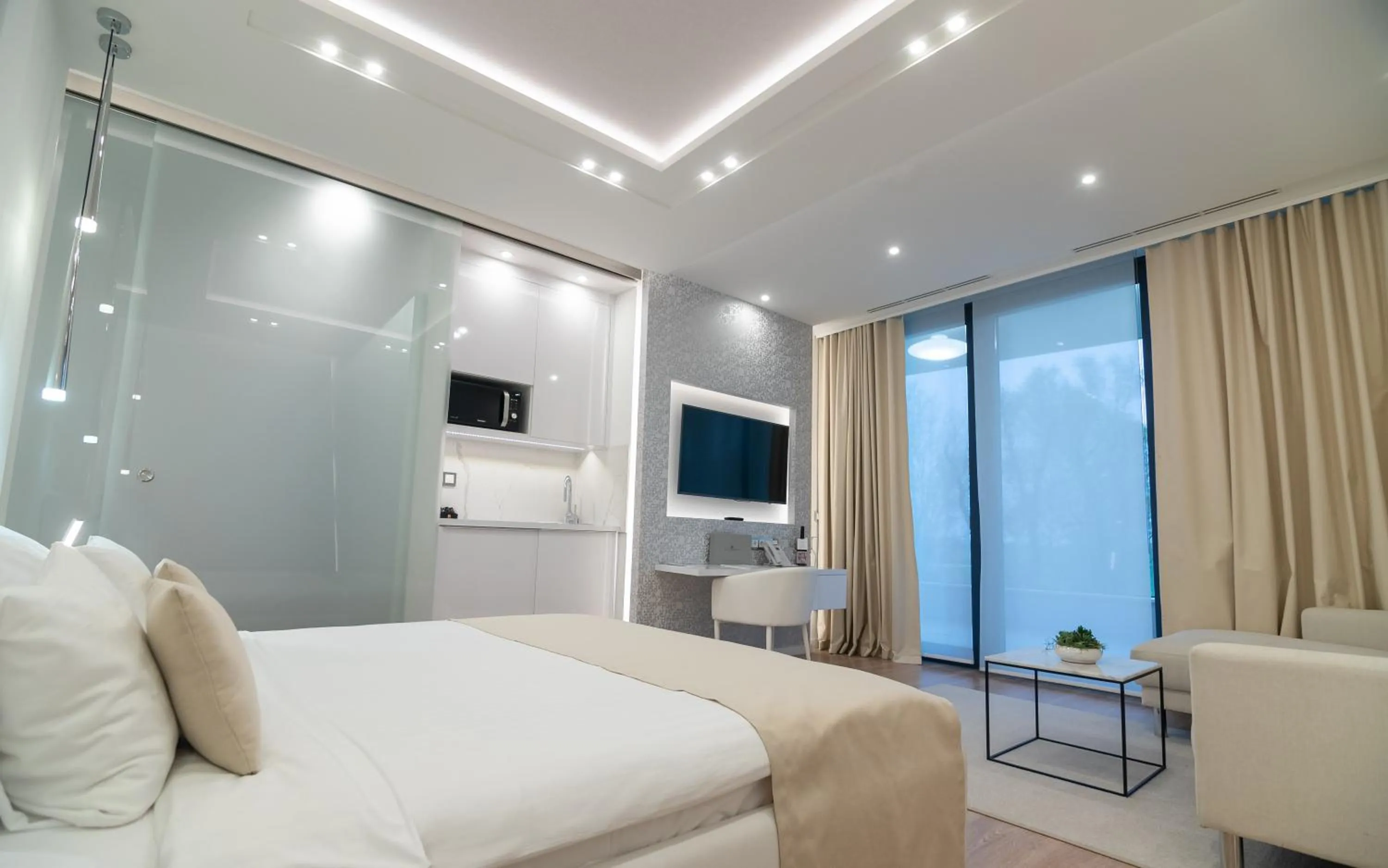 Bed in Zala Springs Golf Resort