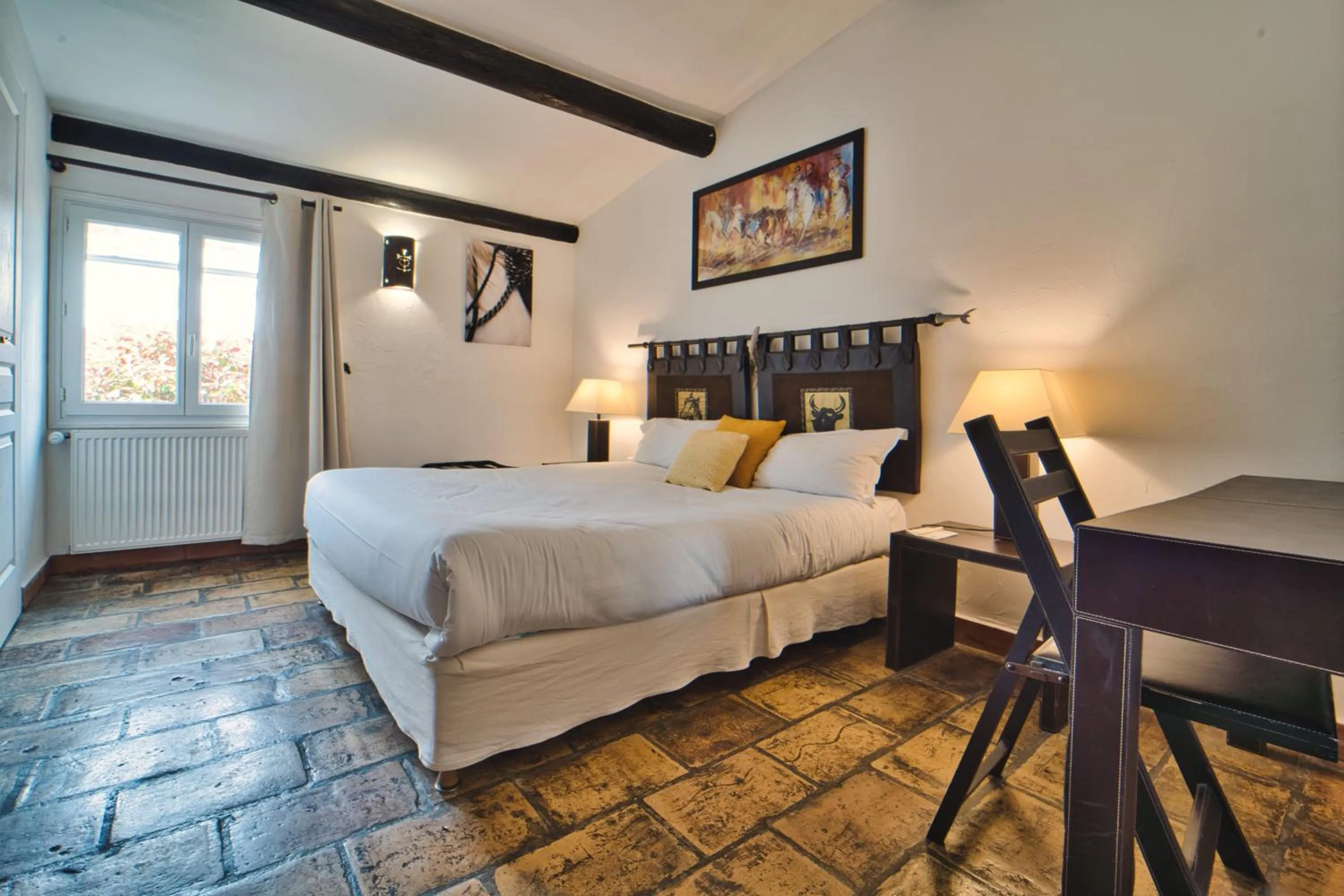 Bed in Mas De Calabrun