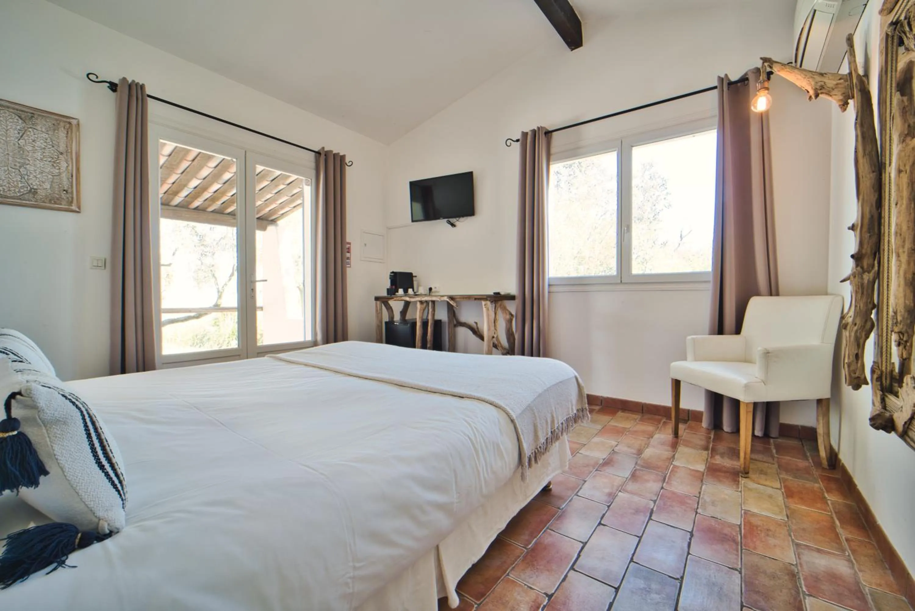 Bed in Mas De Calabrun