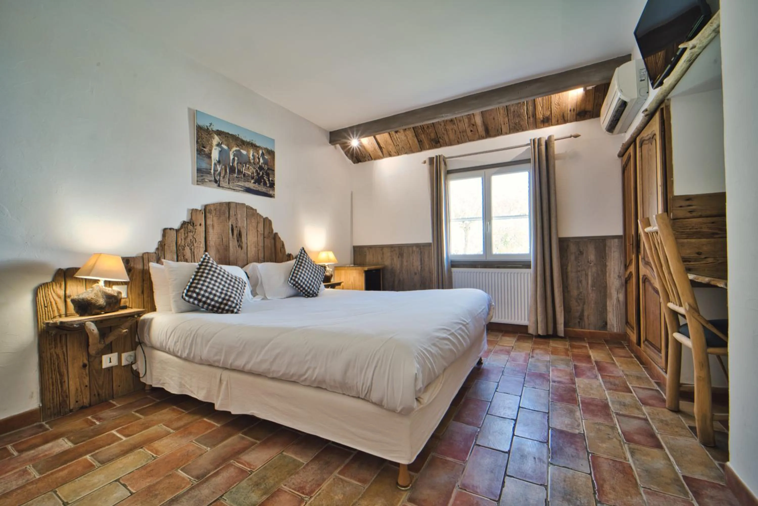 Bed in Mas De Calabrun