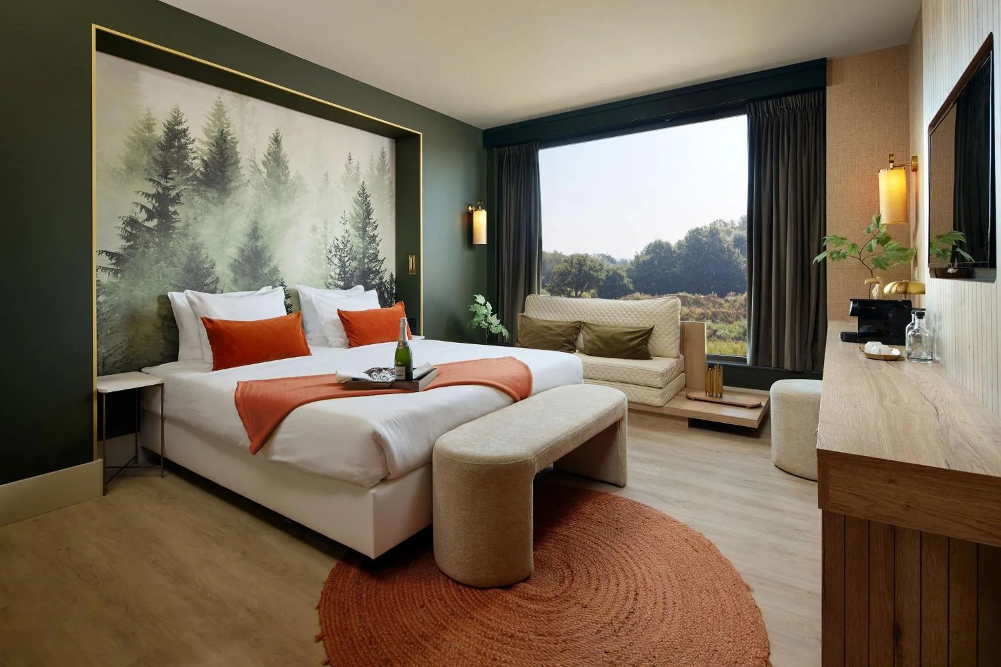 Bedroom, Bed in Van Der Valk Luxembourg Arlon