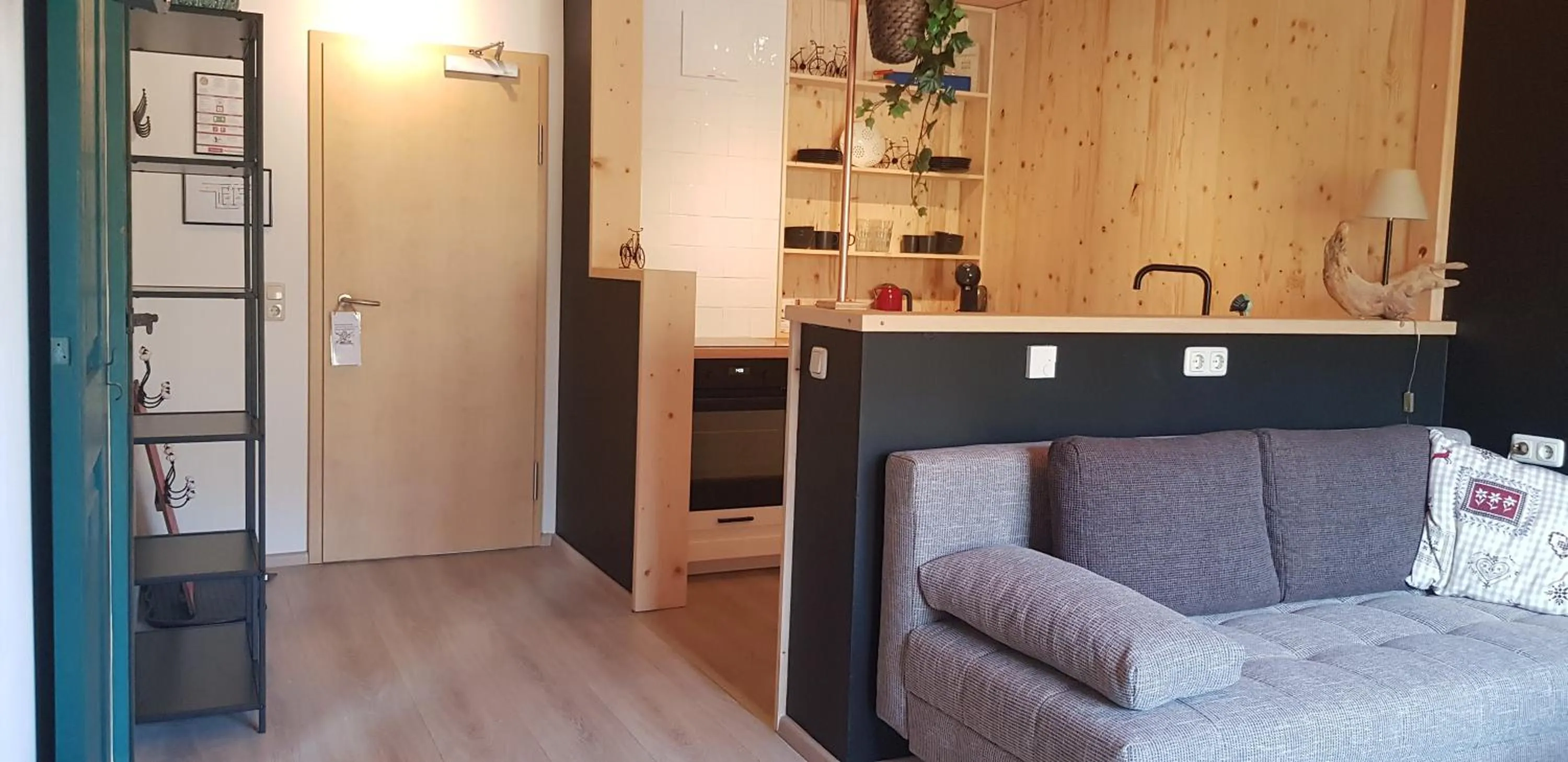 Kitchen or kitchenette in Hotel Sonnenlicht Maria Alm