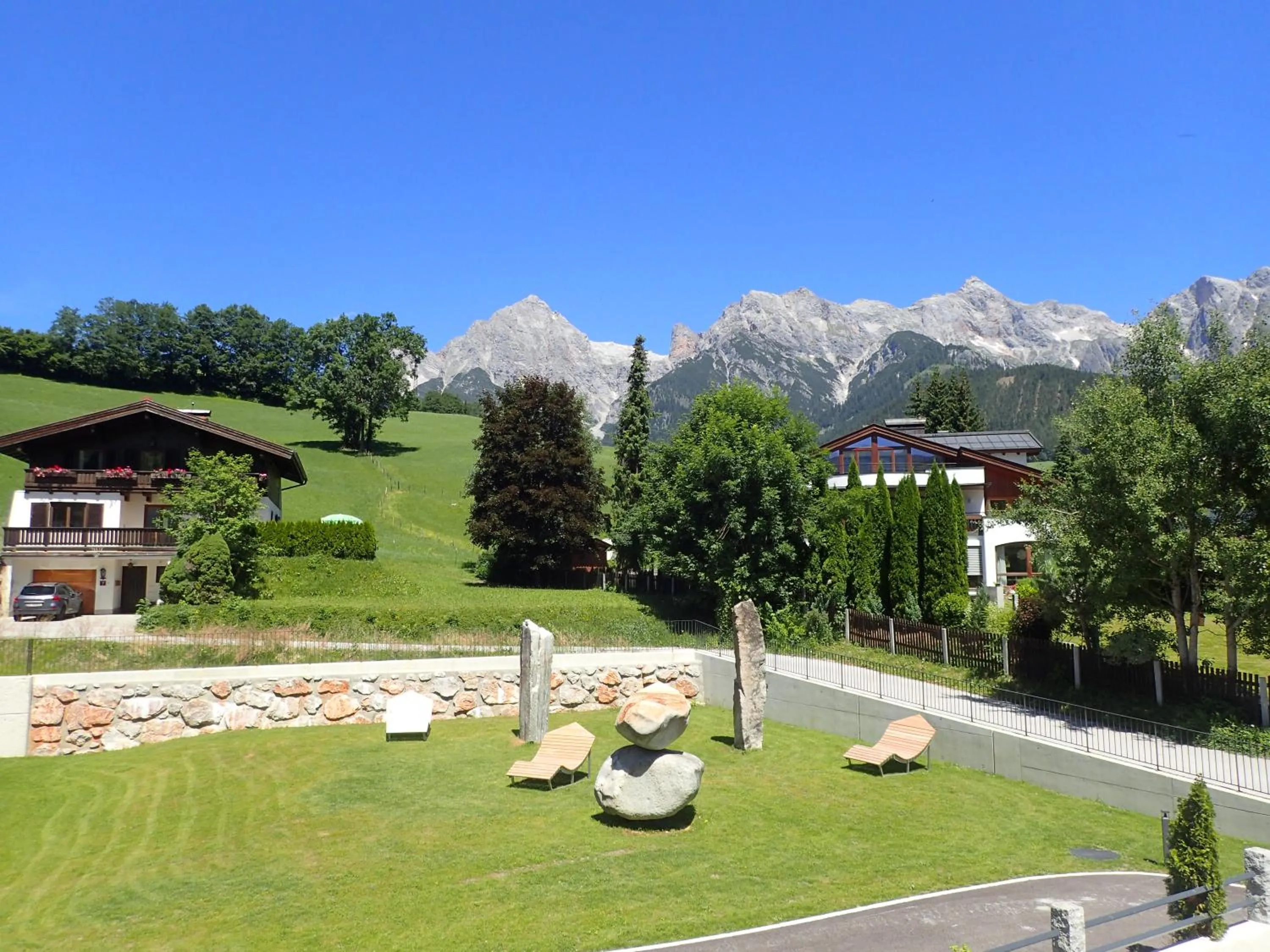 Mountain view in Hotel Sonnenlicht Maria Alm