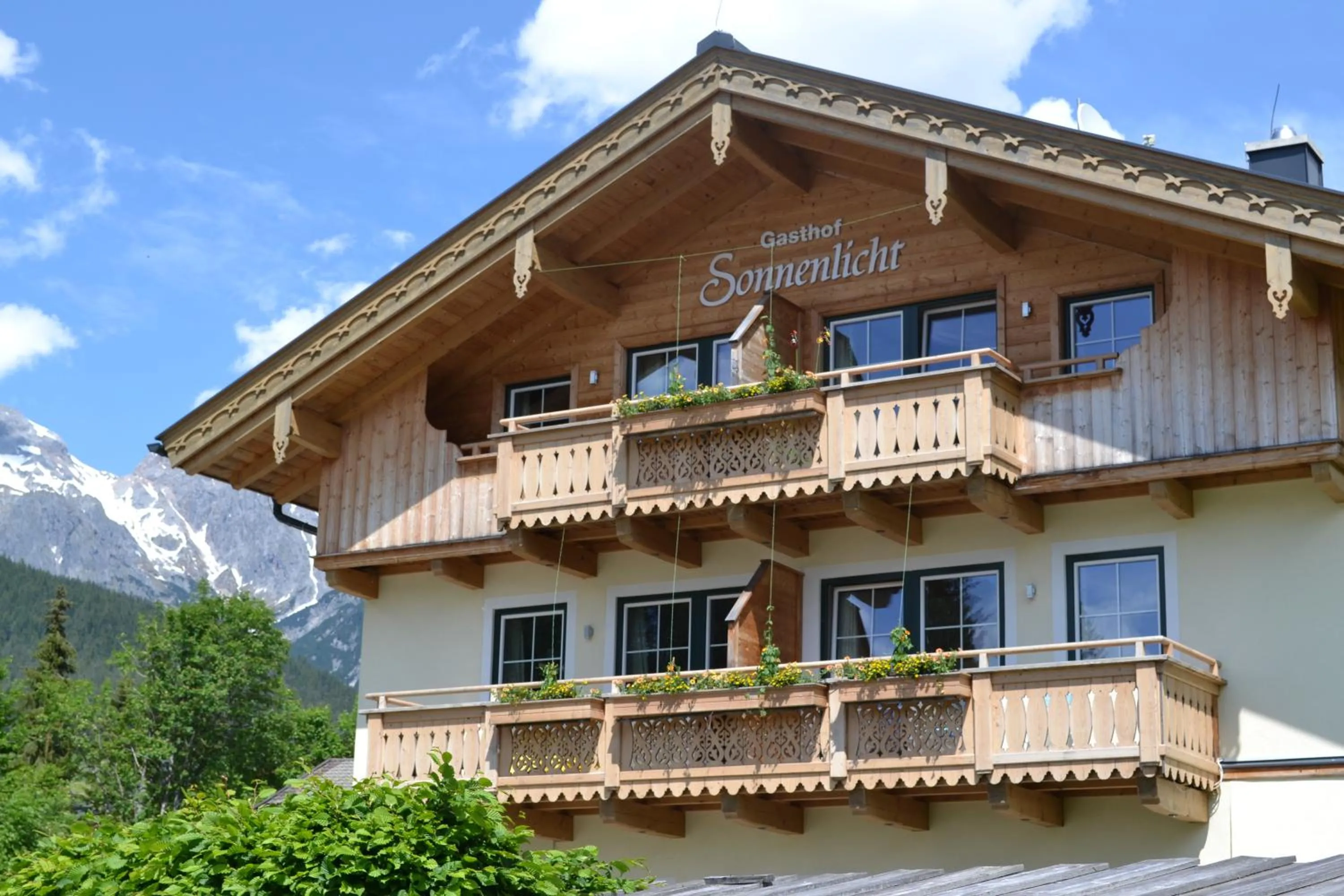 Property building in Hotel Sonnenlicht Maria Alm