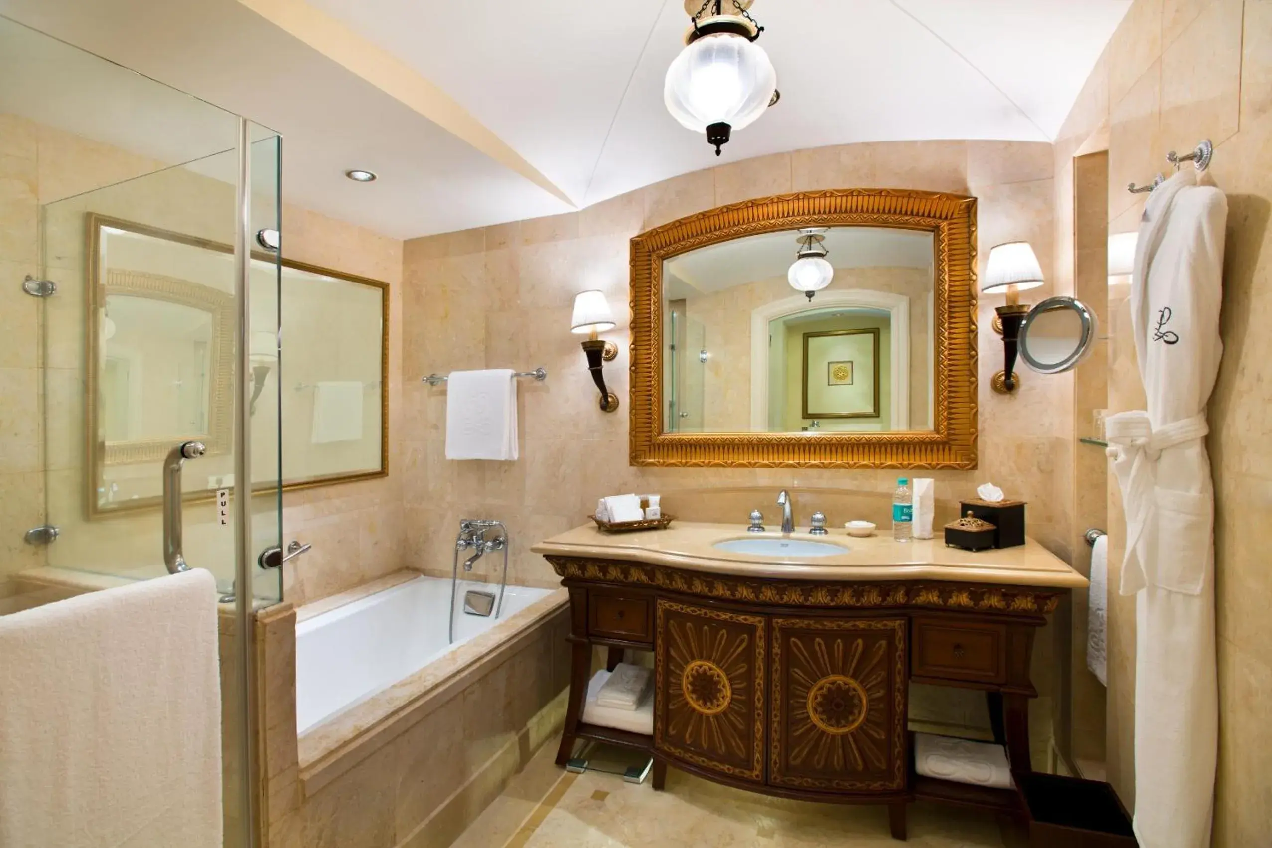 Royal Club Suite with Pool / Garden View Balcony, BMW Airport Transfers & Cocktail hours - single occupancy in The Leela Palace Bengaluru Royal Club Suite with Pool / Garden View Balcony, BMW Airport Transfers & Cocktail hours - single occupancy in The Leela Palace Bengaluru