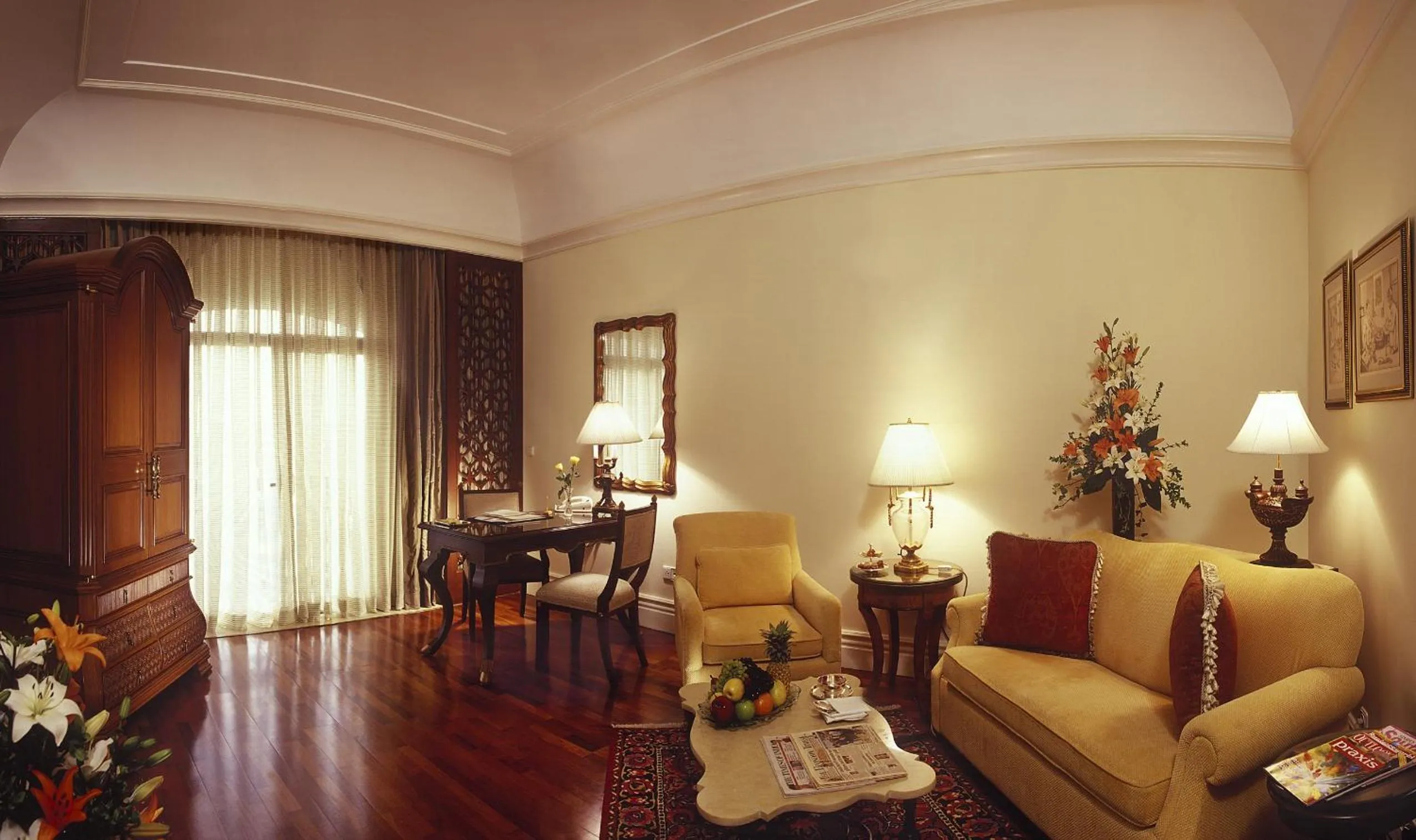 Living room in The Leela Palace Bengaluru