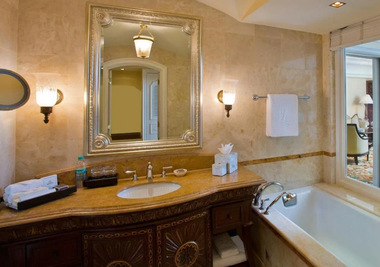 Bathroom in The Leela Palace Bengaluru