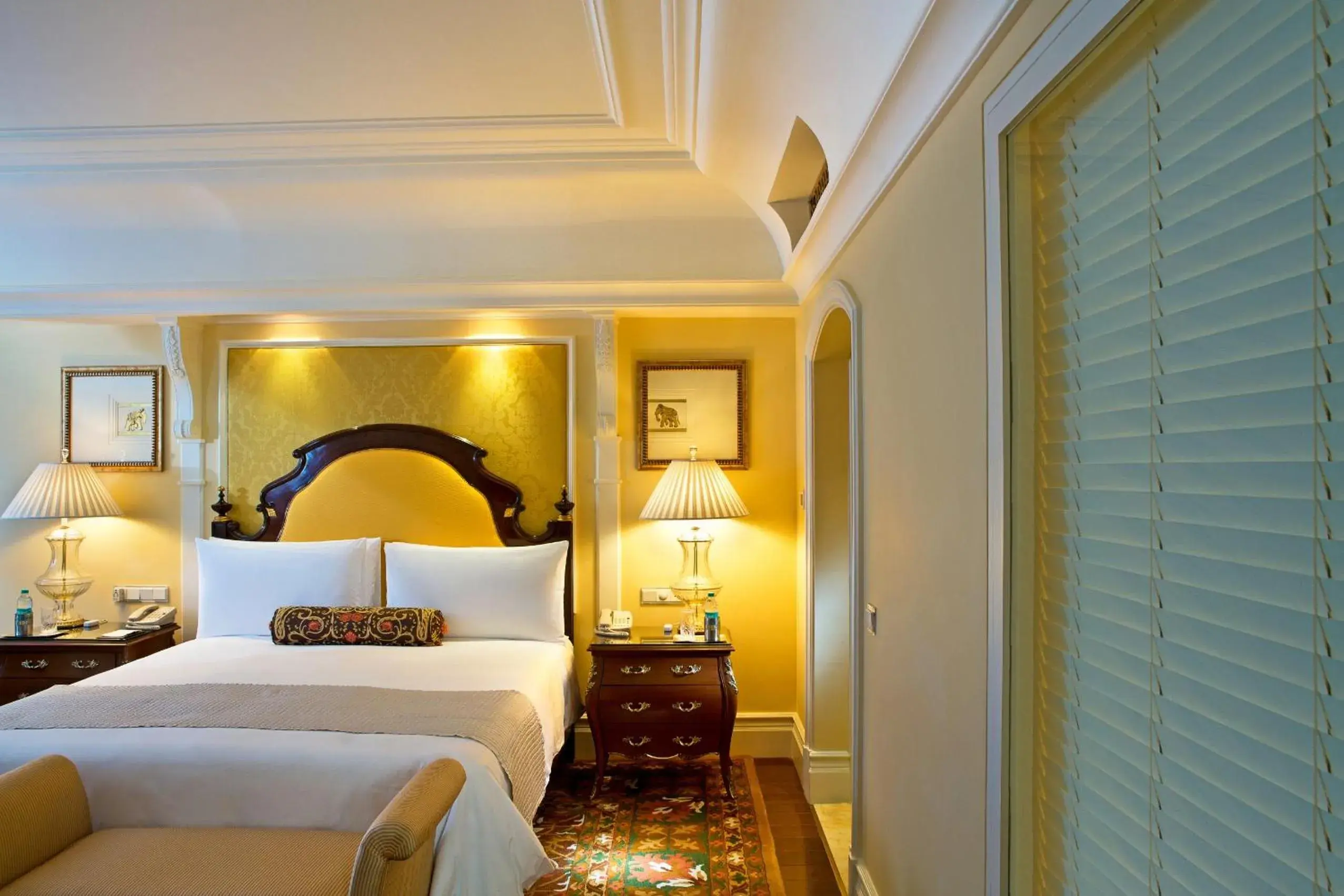 Executive Suite with Pool / Garden View Balcony, BMW Airport Transfers & Cocktail hours - single occupancy in The Leela Palace Bengaluru Executive Suite with Pool / Garden View Balcony, BMW Airport Transfers & Cocktail hours - single occupancy in The Leela Palace Bengaluru