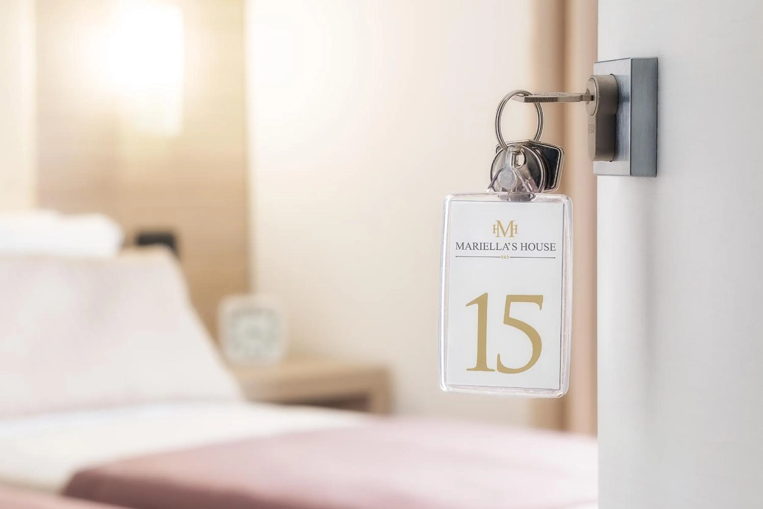 Decorative detail, Bed in B&B Mariella's House