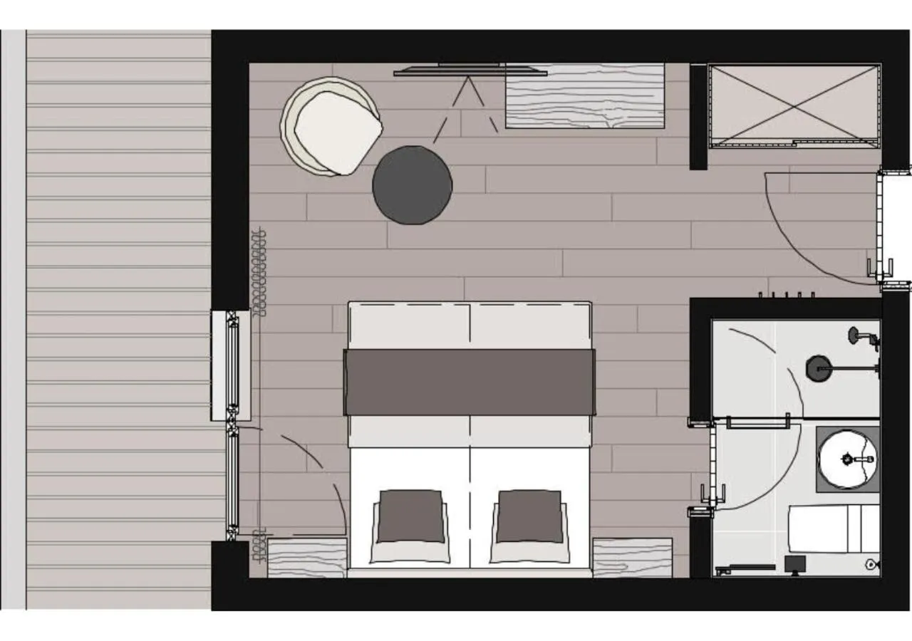 Floor plan in Hotel Berghof - St Johann in Salzburg