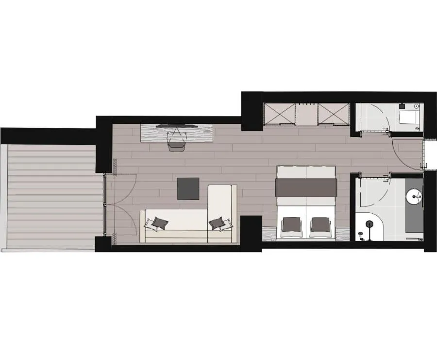 Floor Plan in Verwöhnhotel Berghof