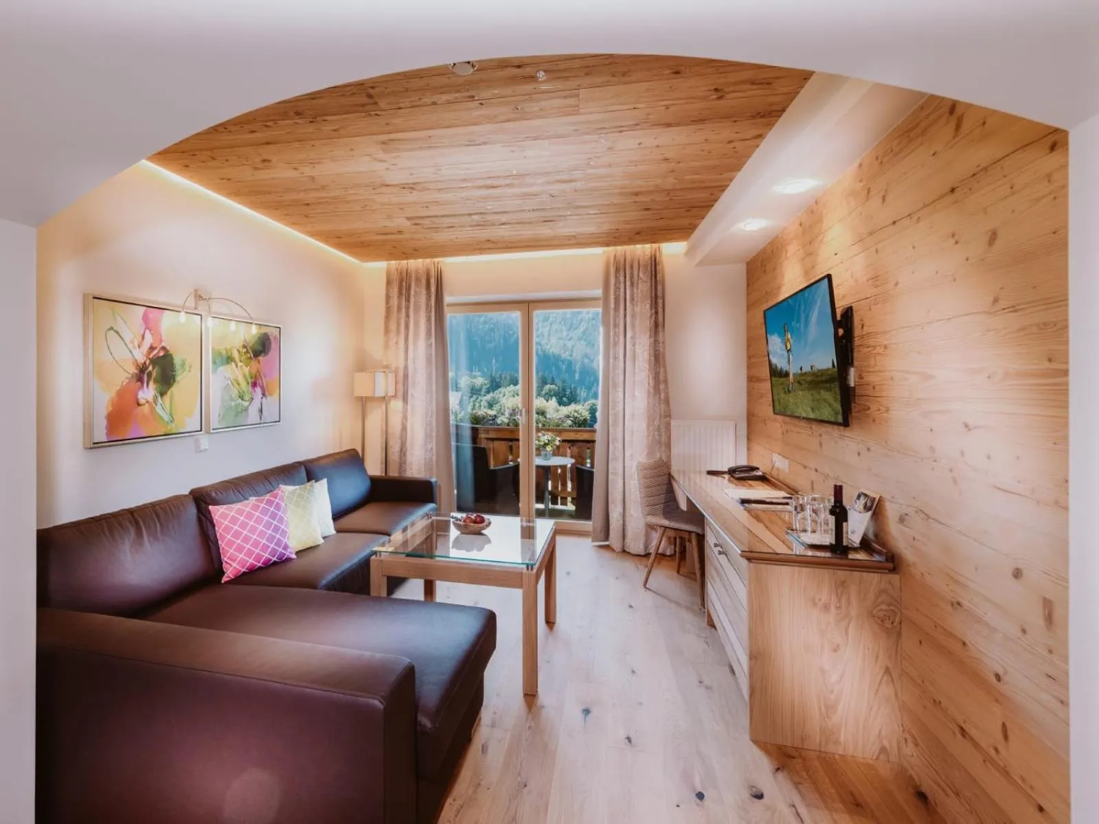 Seating Area in Verwöhnhotel Berghof