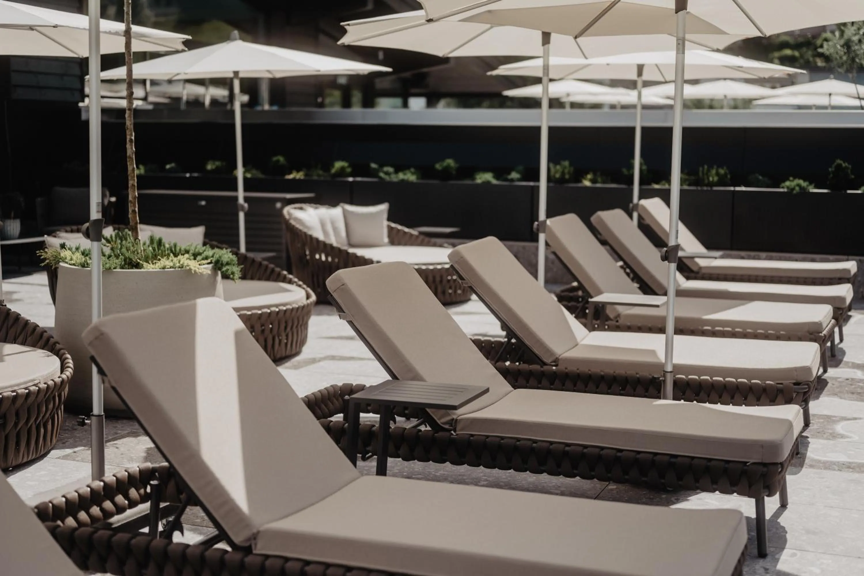 sunbed in Hotel Berghof - St Johann in Salzburg