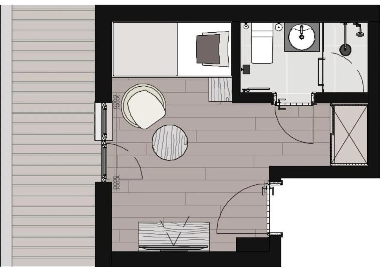 Floor plan in Hotel Berghof - St Johann in Salzburg