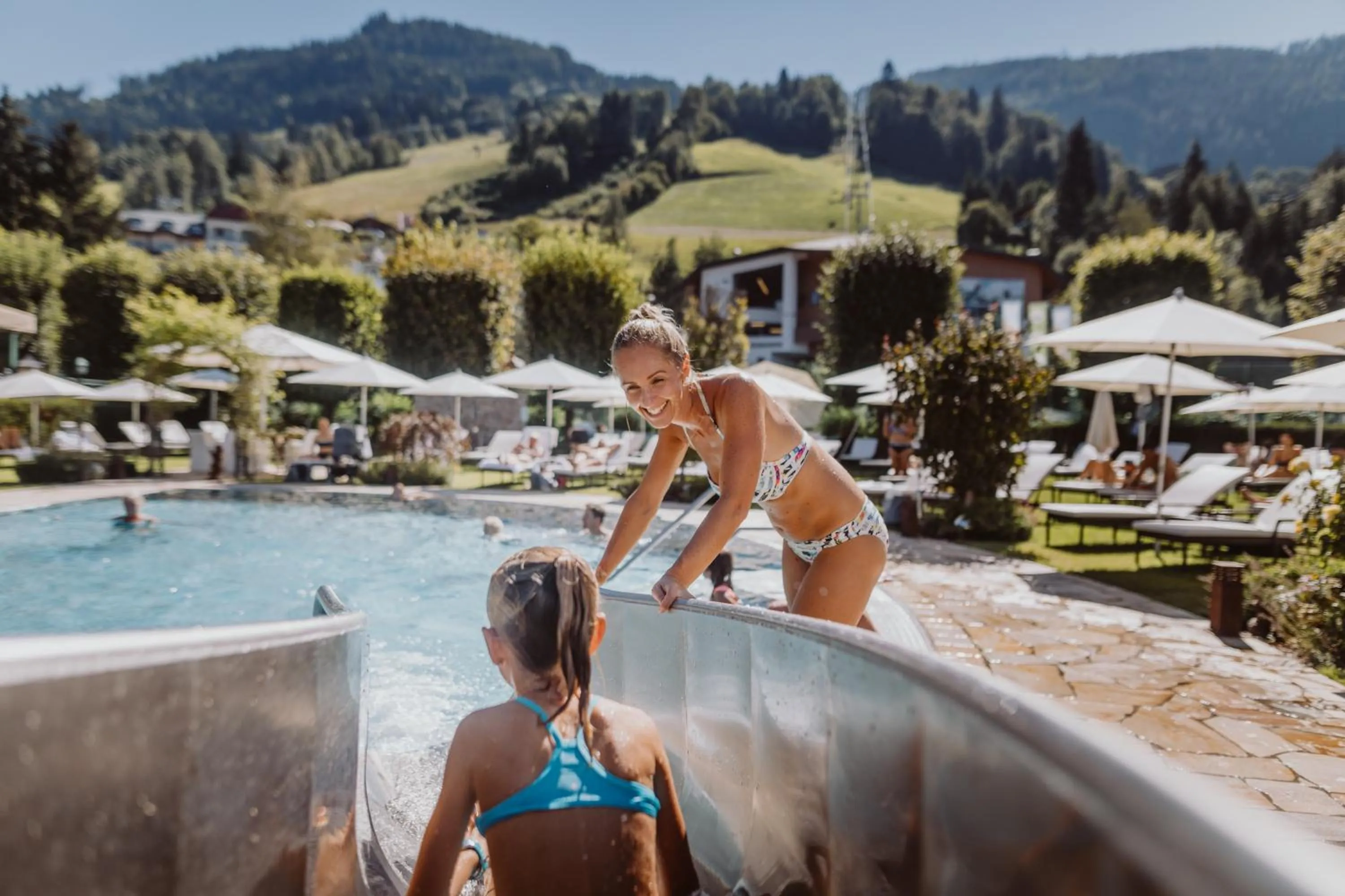 Swimming pool in Hotel Berghof - St Johann in Salzburg