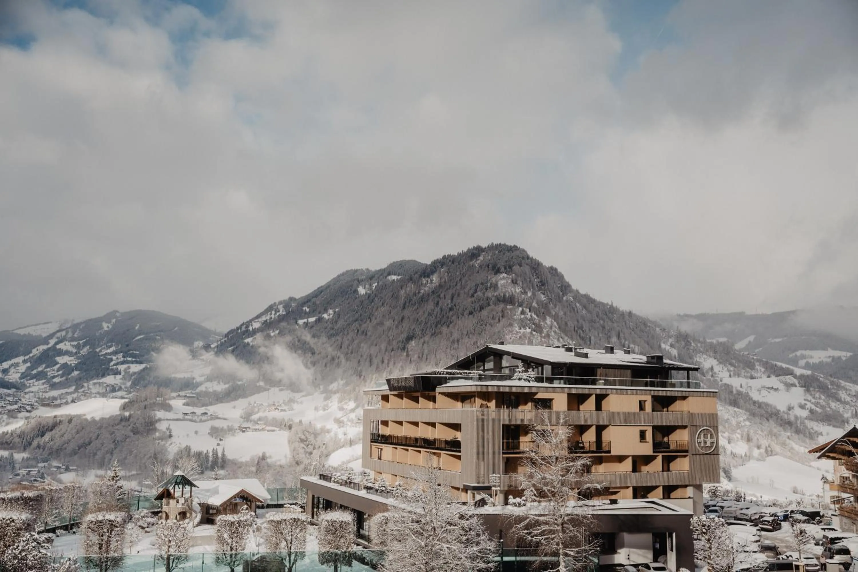 Property building in Hotel Berghof - St Johann in Salzburg