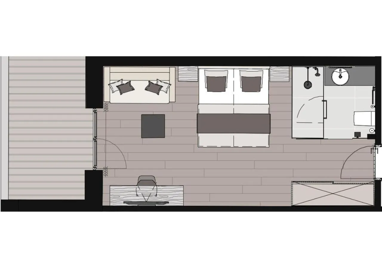 Floor plan in Hotel Berghof - St Johann in Salzburg