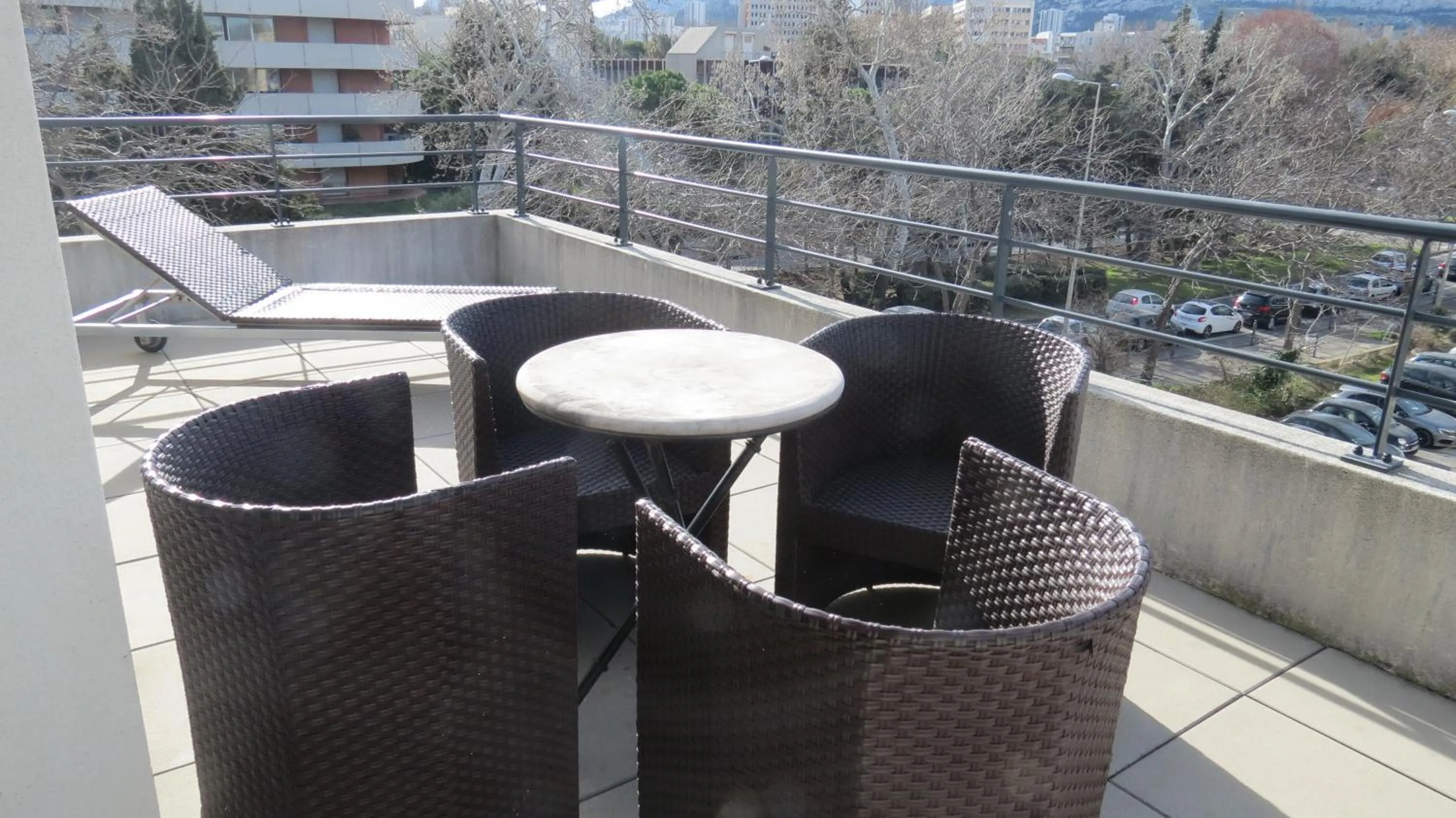 Balcony/Terrace in Residence Services Calypso Calanques Plage