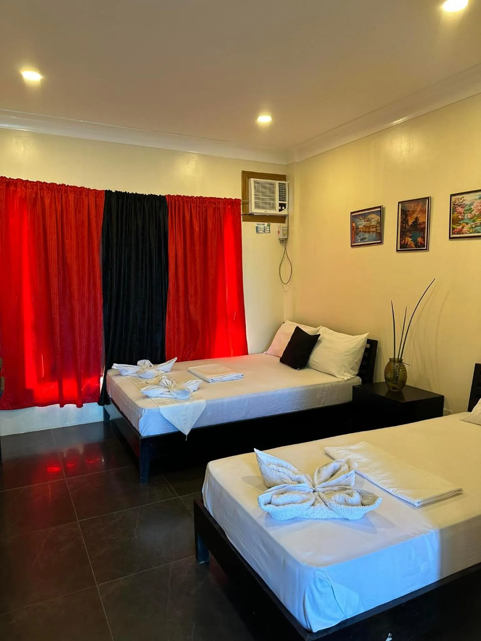 View (from property/room), Bed in A's Azotea de Bohol