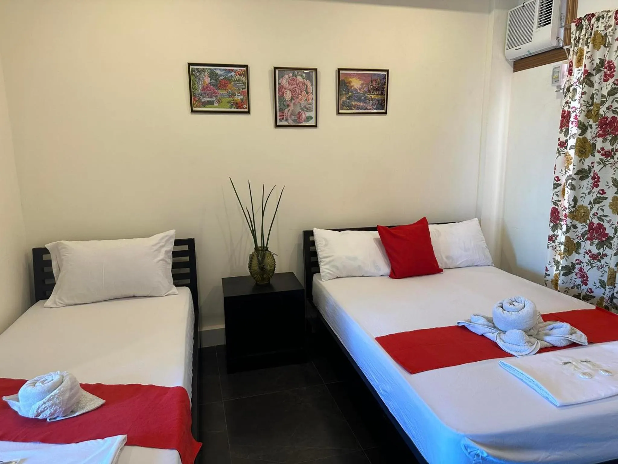 Bed in A's Azotea de Bohol