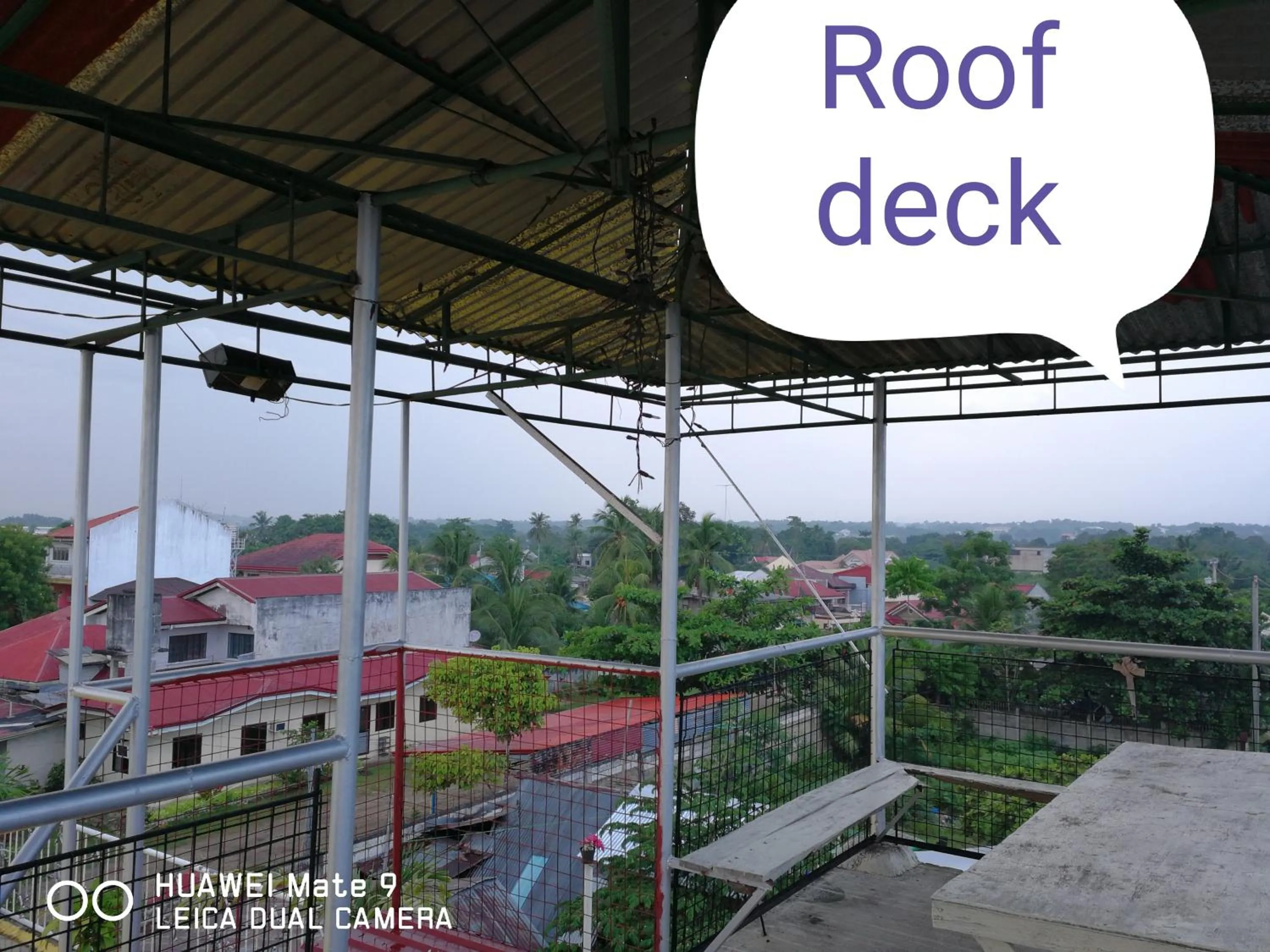 City view in A's Azotea de Bohol