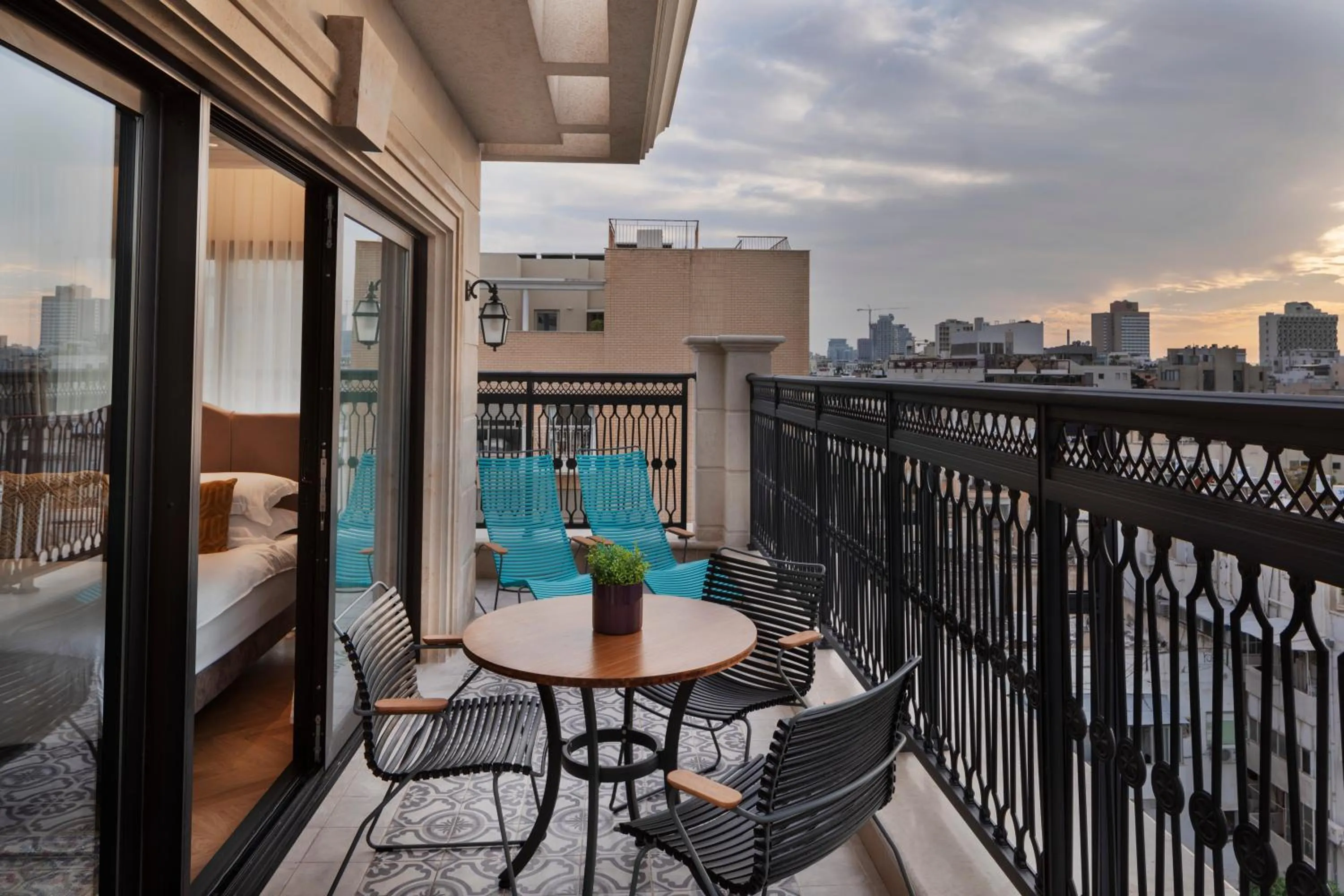 Balcony/Terrace in Hotel Jacob Samuel by Prima Hotels