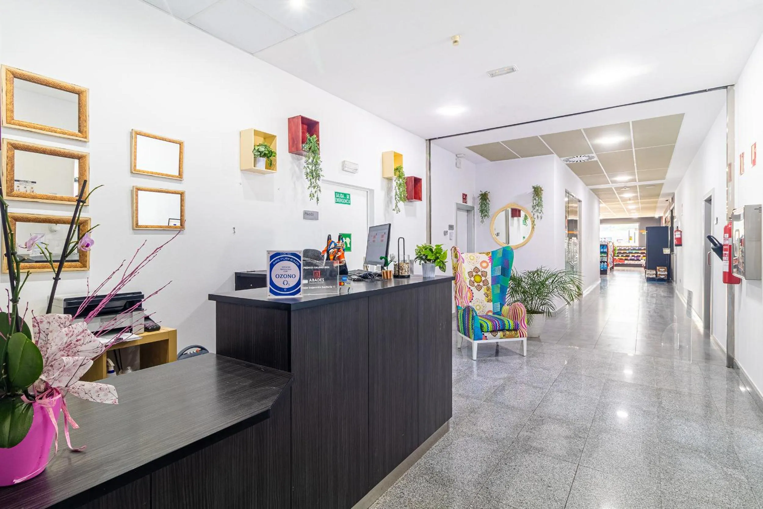 Lobby or reception in Hotel Abades Via Norte